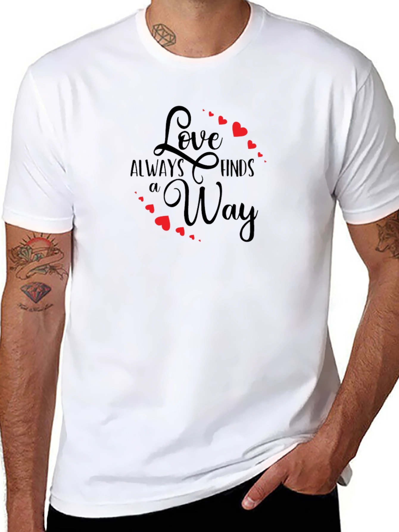 Love Always Finds a Way Graphic Tee