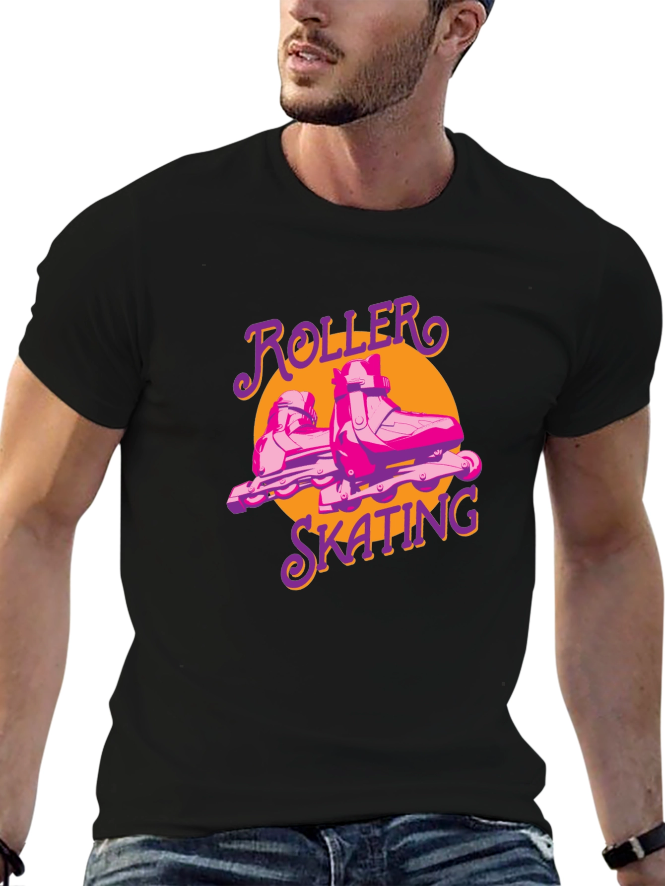 Retro Roller Skating T-Shirt