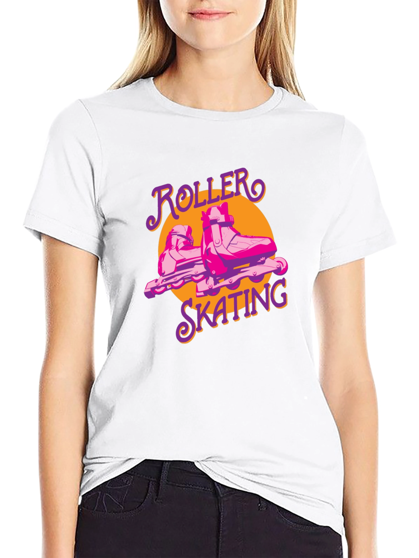 Retro Roller Skating T-Shirt