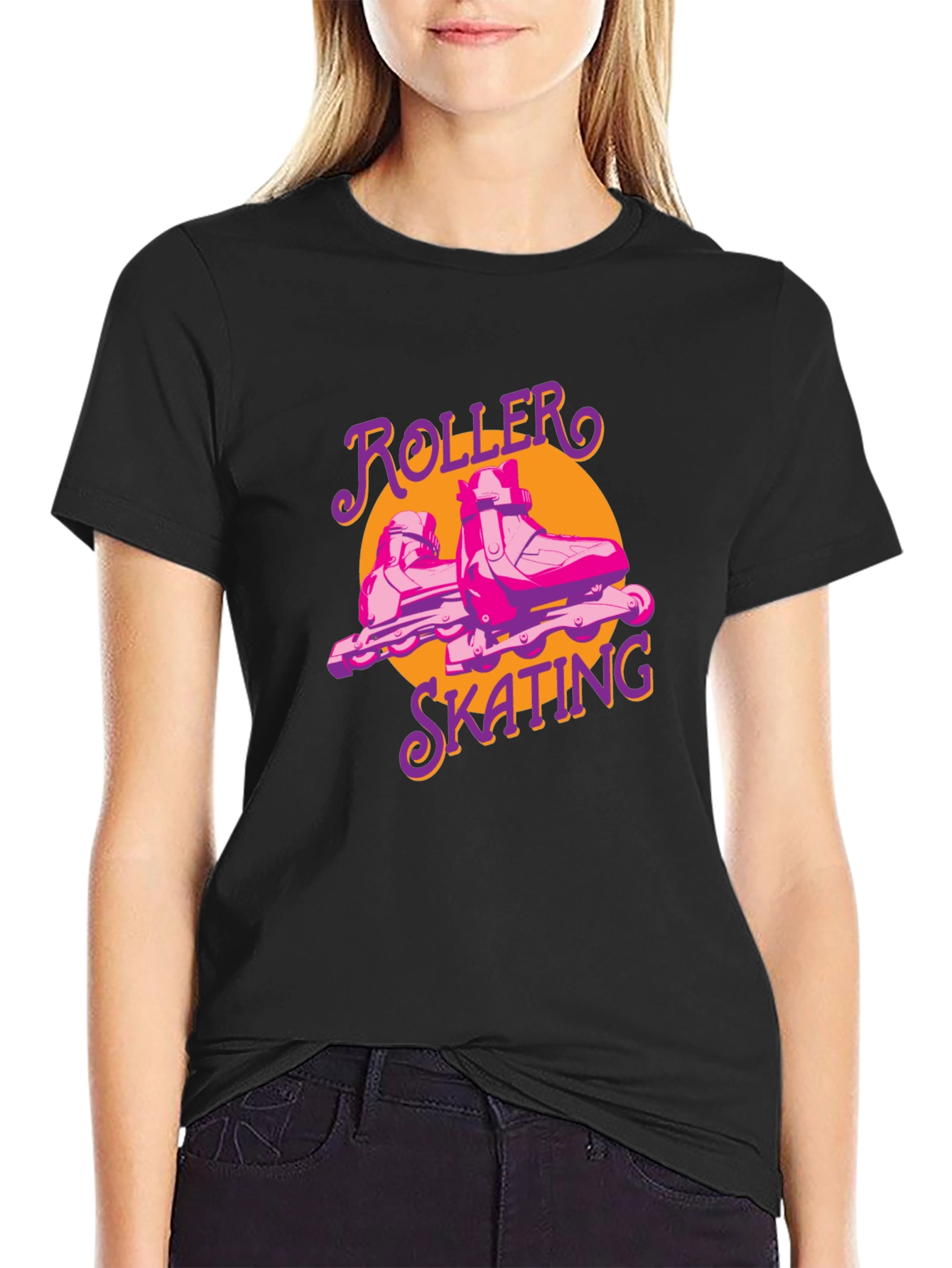 Retro Roller Skating T-Shirt