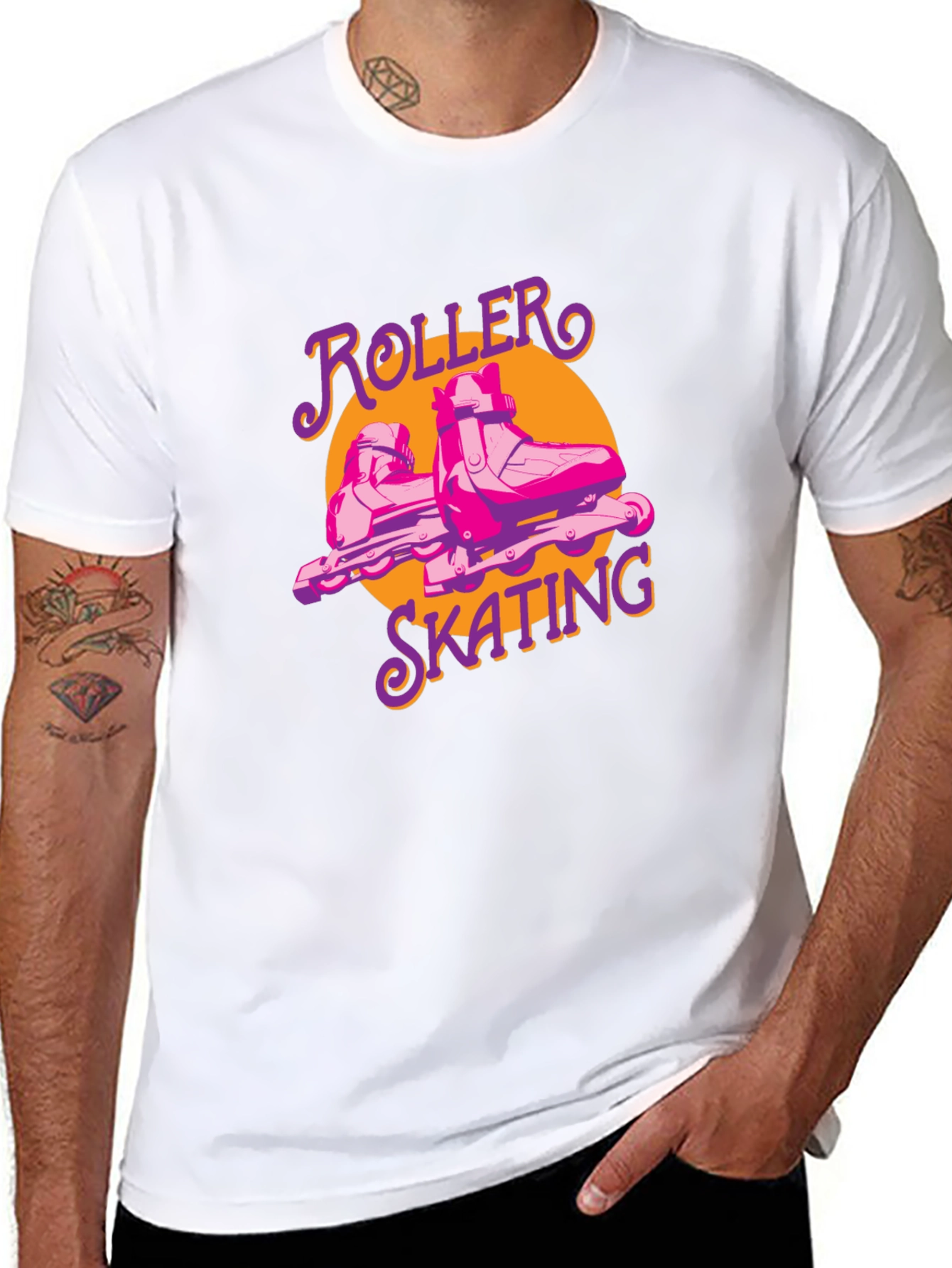 Retro Roller Skating T-Shirt