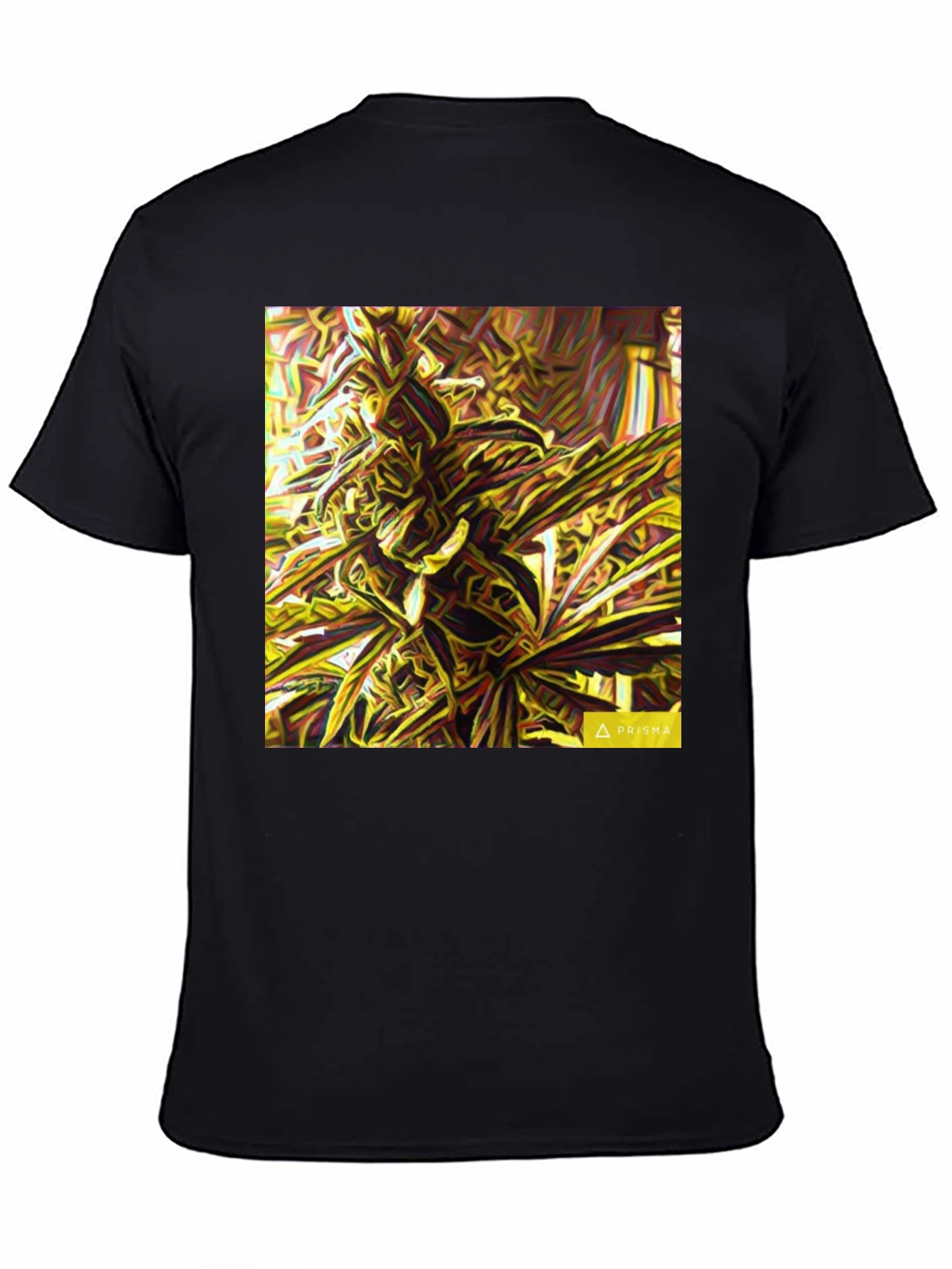 Abstract Floral Graphic Tee - Cool Casual Style
