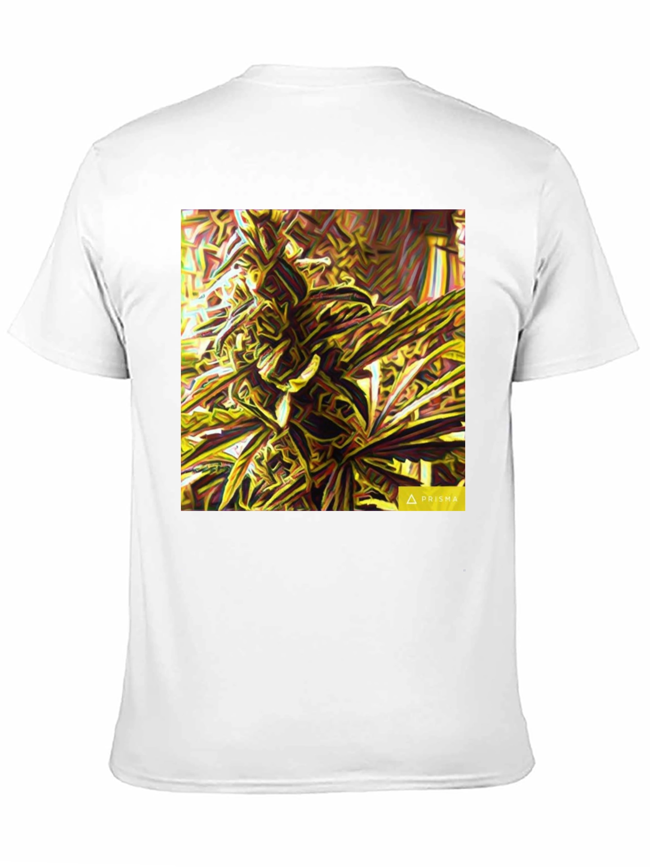 Abstract Floral Graphic Tee - Cool Casual Style