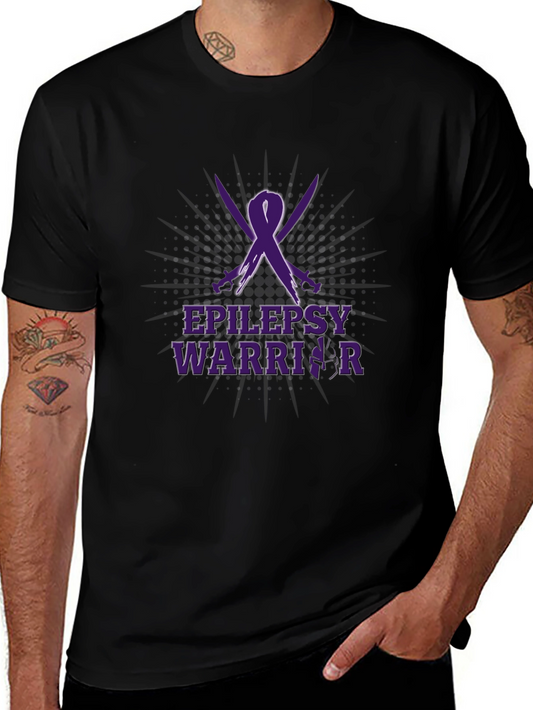 Epilepsy Warrior Ribbon Graphic T-Shirt