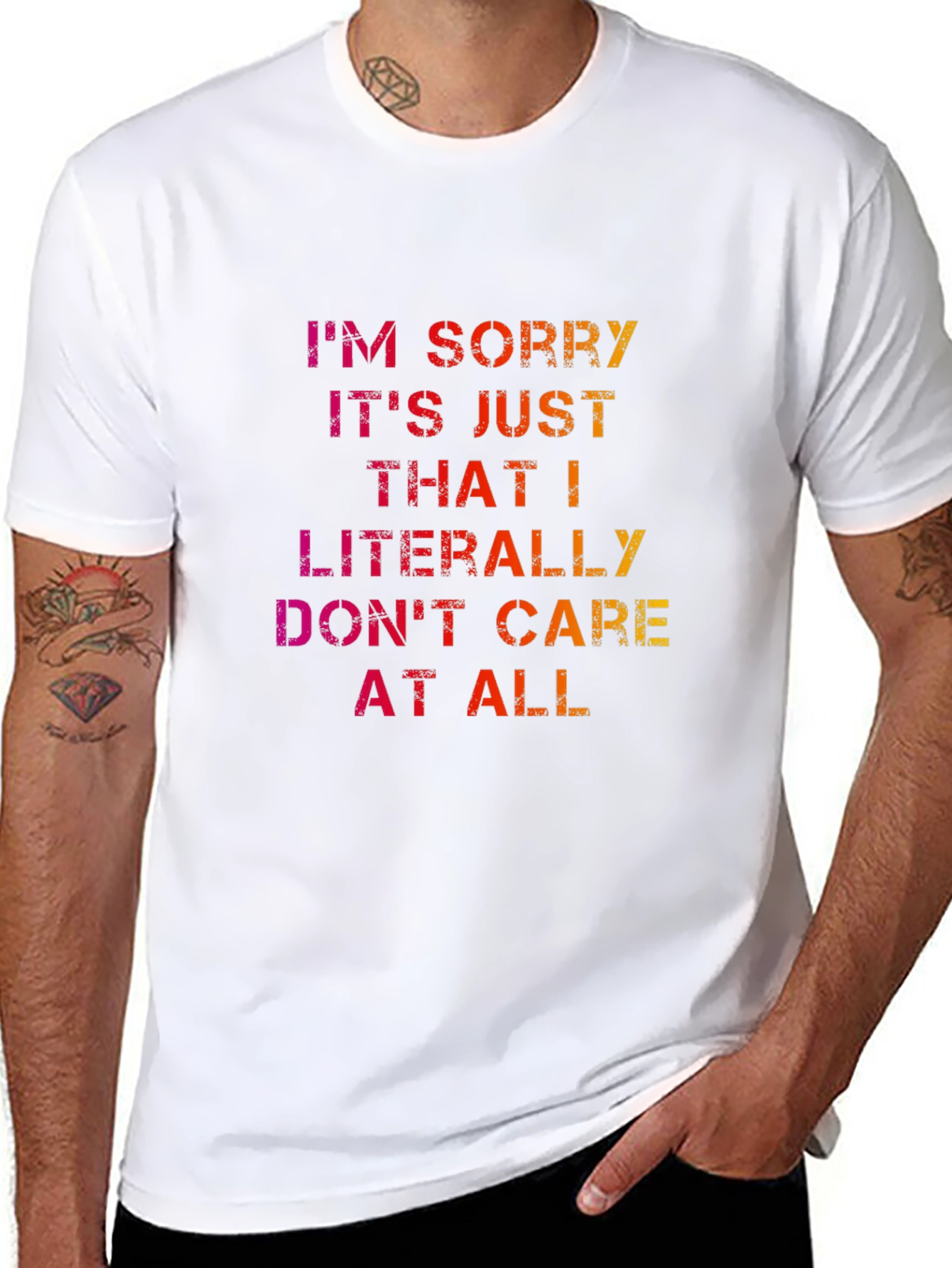 Im Sorry I Dont Care Tee