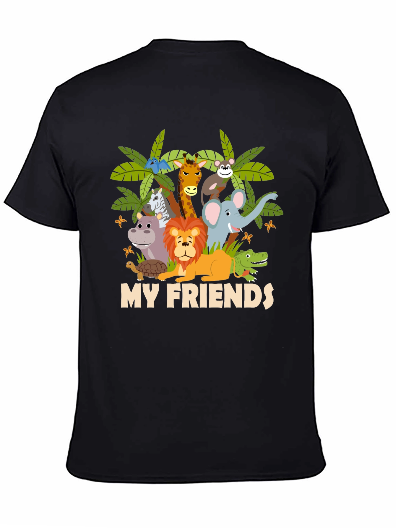 My Friends Graphic T-Shirt - Jungle Animals Tee