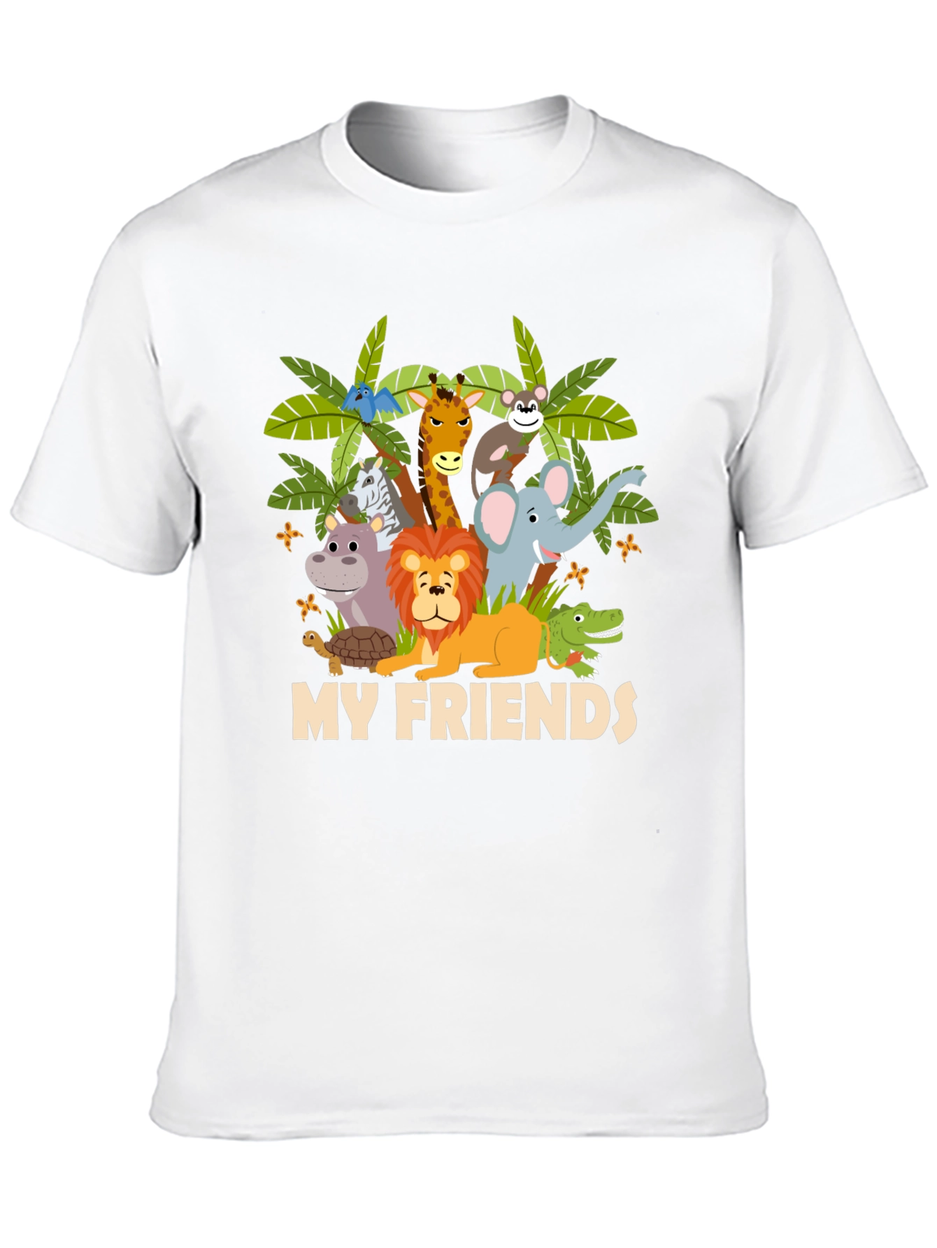 My Friends Graphic T-Shirt - Jungle Animals Tee