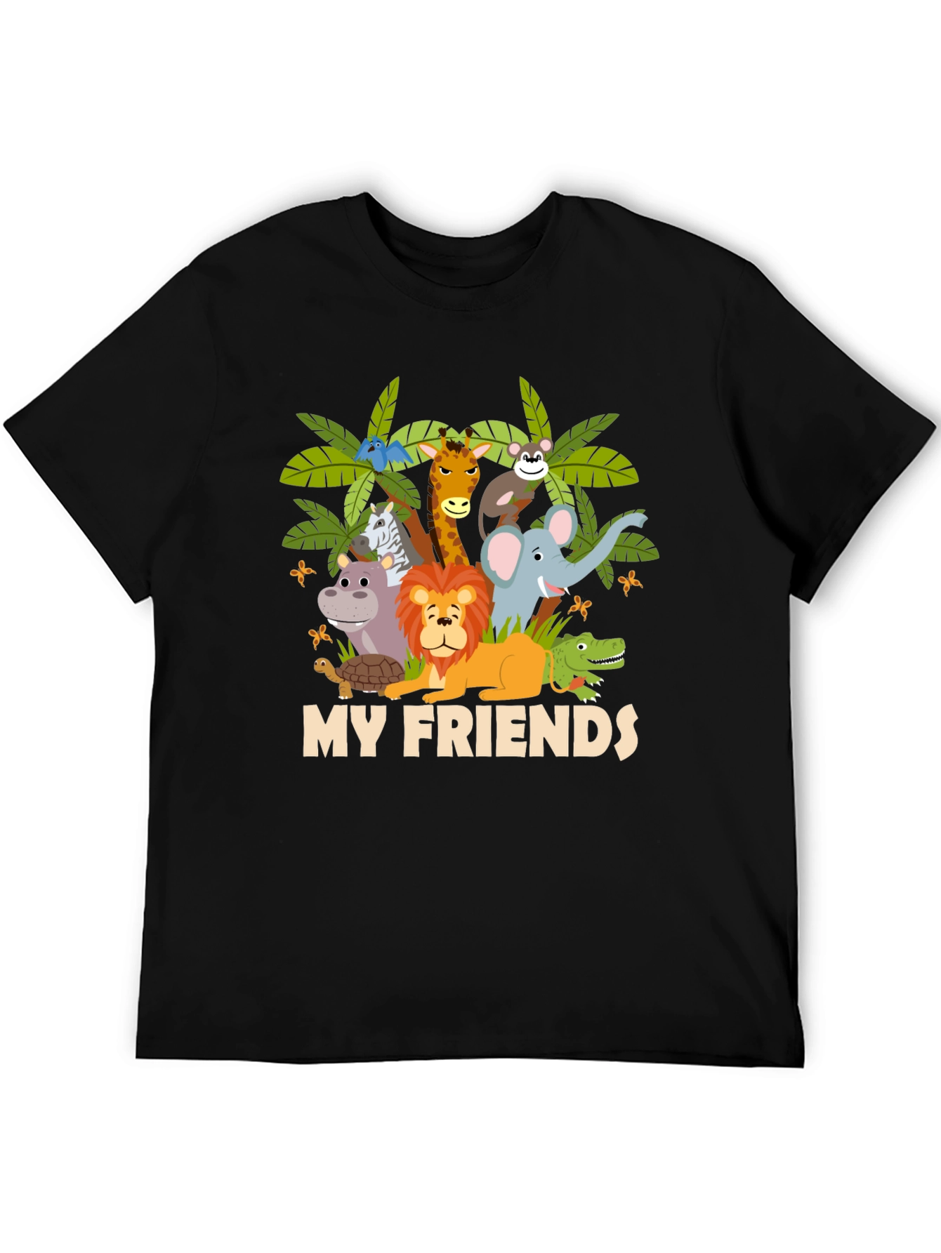 My Friends Graphic T-Shirt - Jungle Animals Tee