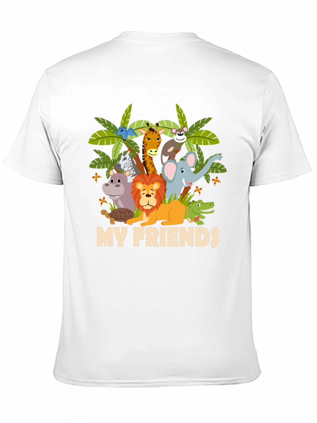 My Friends Graphic T-Shirt - Jungle Animals Tee