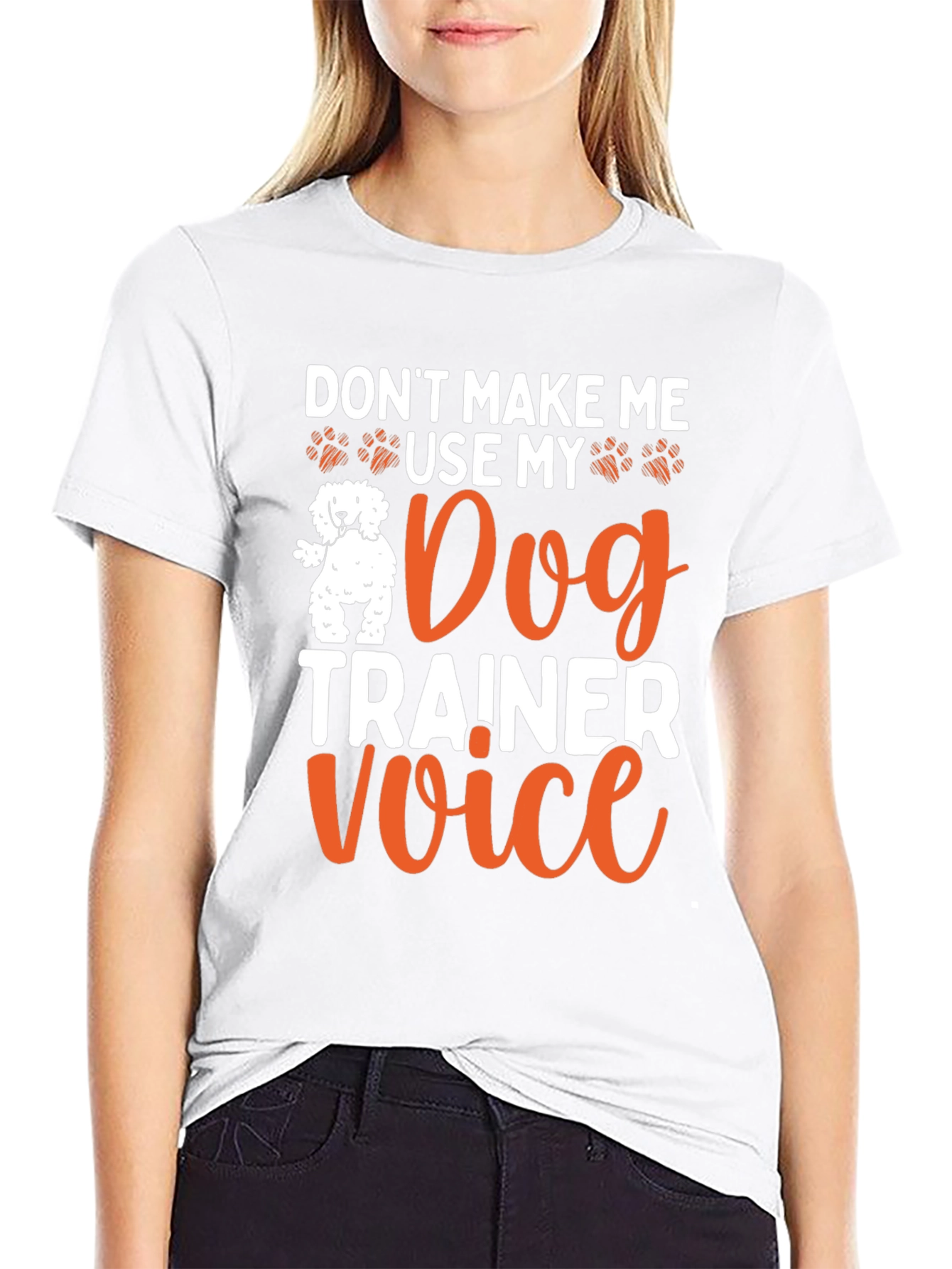 Dog Trainer Voice T-Shirt - Funny Dog Lover Tee