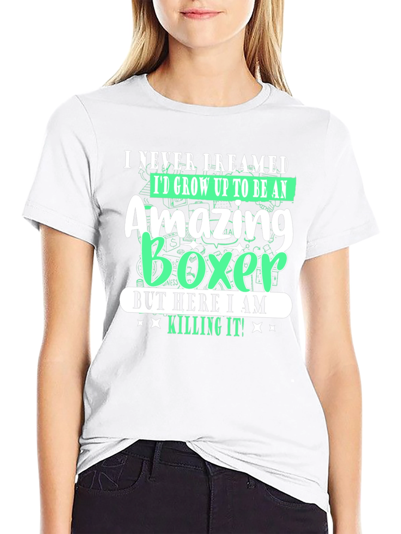 Amazing Boxer Graphic T-Shirt