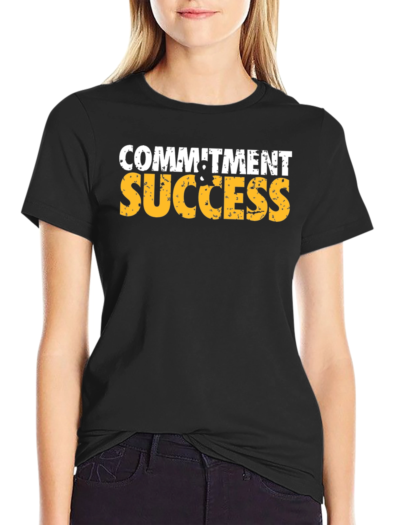 Commitment Success Graphic T-Shirt