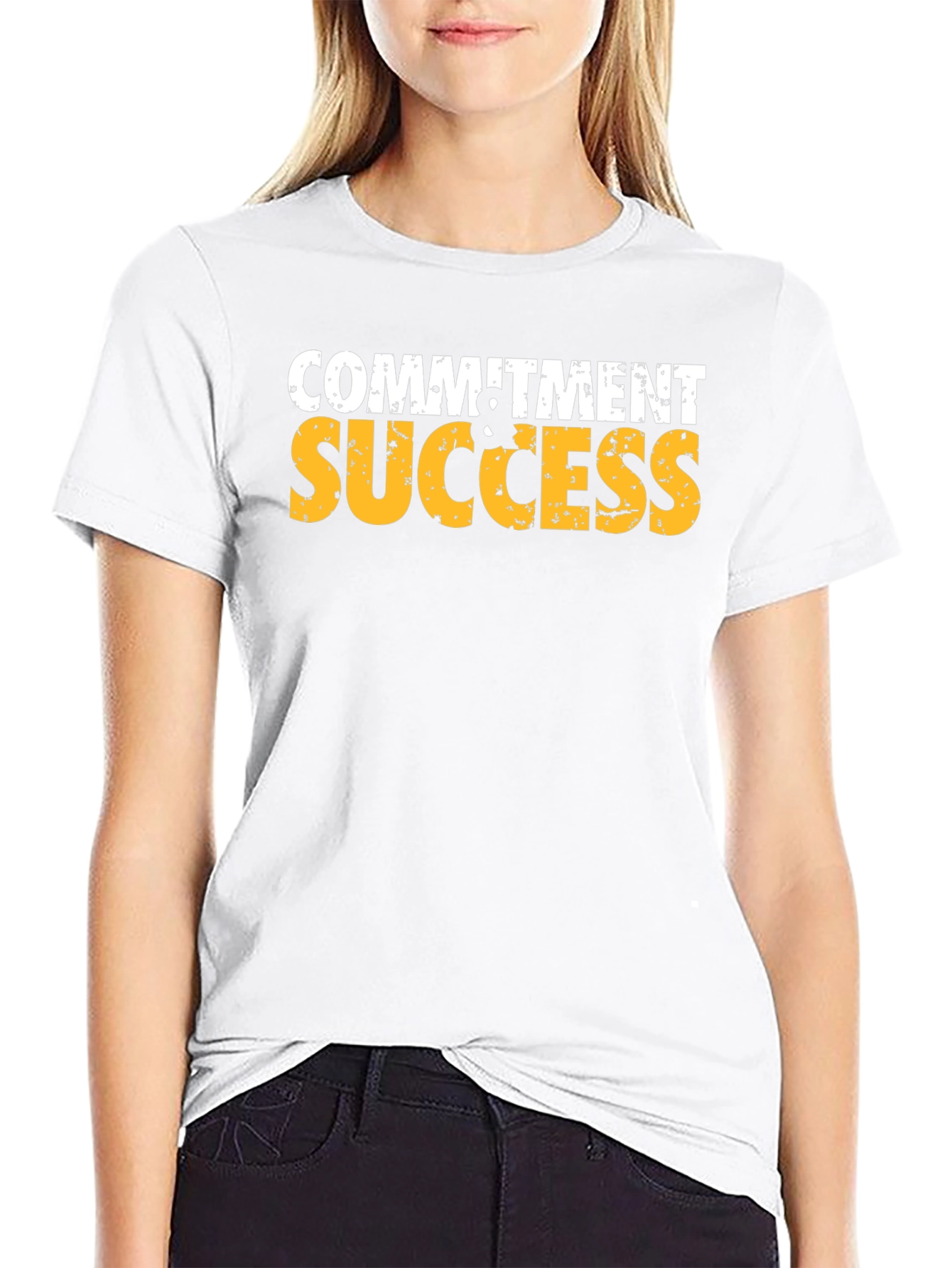 Commitment Success Graphic T-Shirt