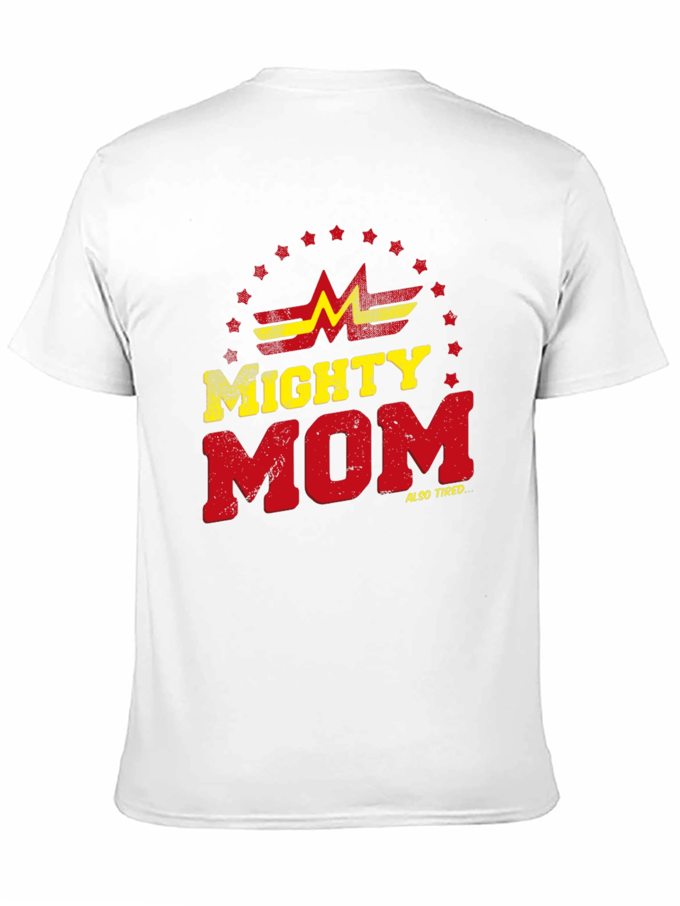 Mighty Mom T-Shirt - Super Mom Graphic Tee