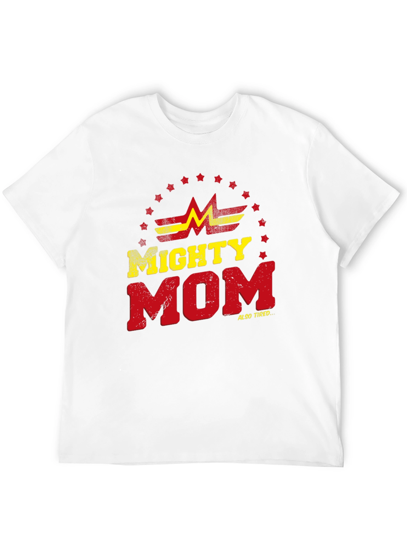 Mighty Mom T-Shirt - Super Mom Graphic Tee