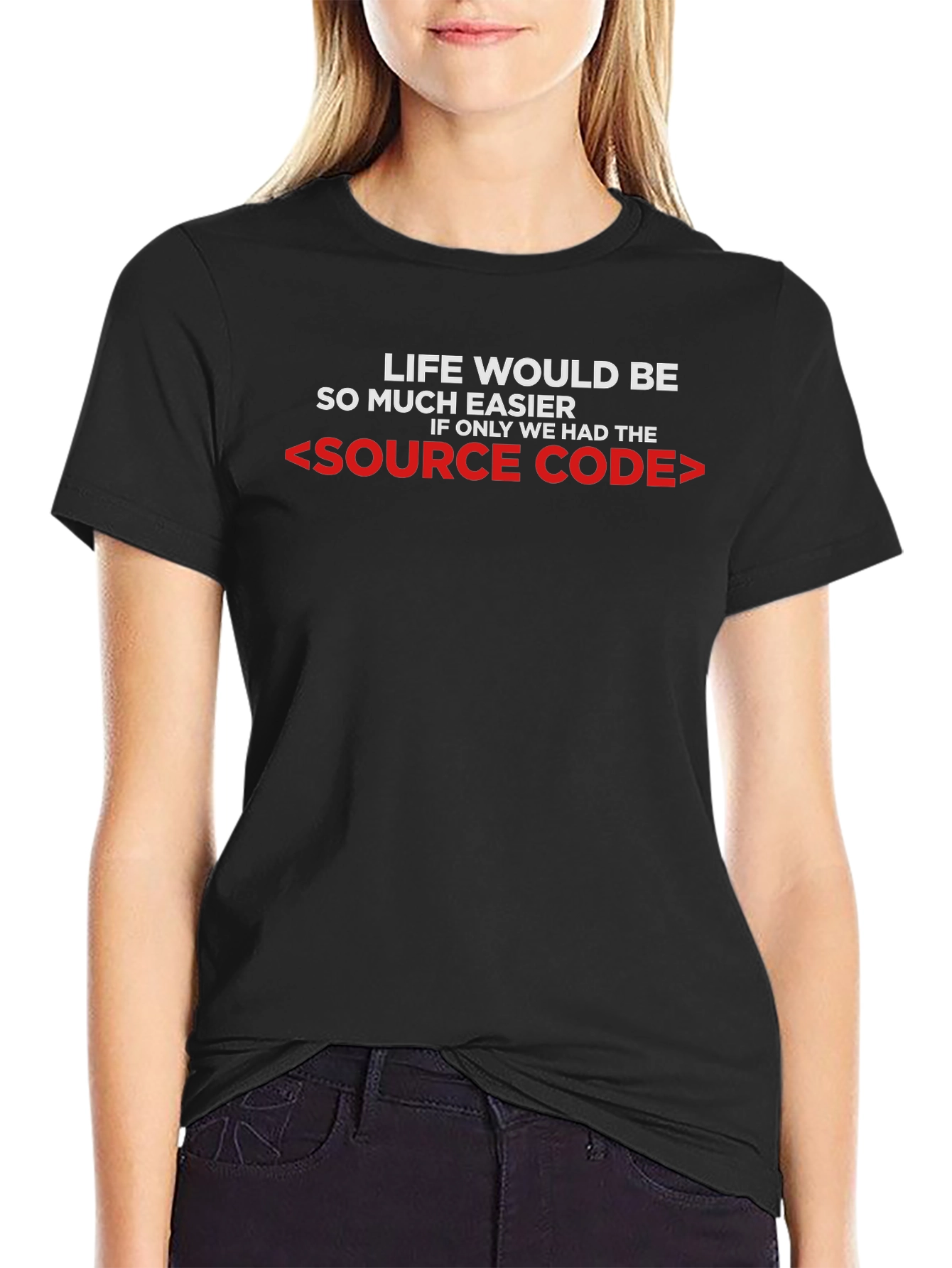 Source Code T-Shirt - Programmer Humor
