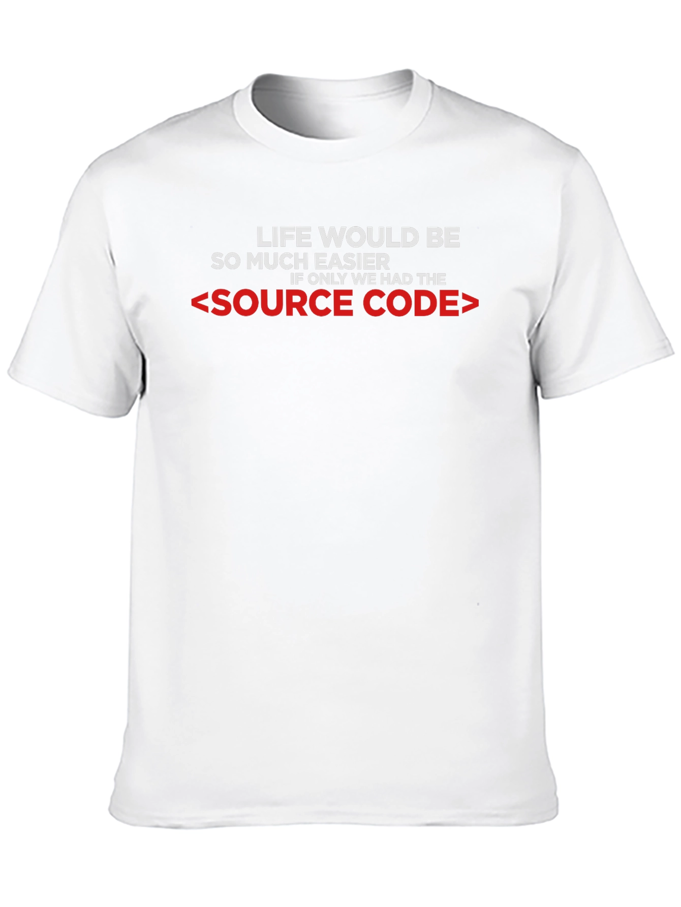 Source Code T-Shirt - Programmer Humor
