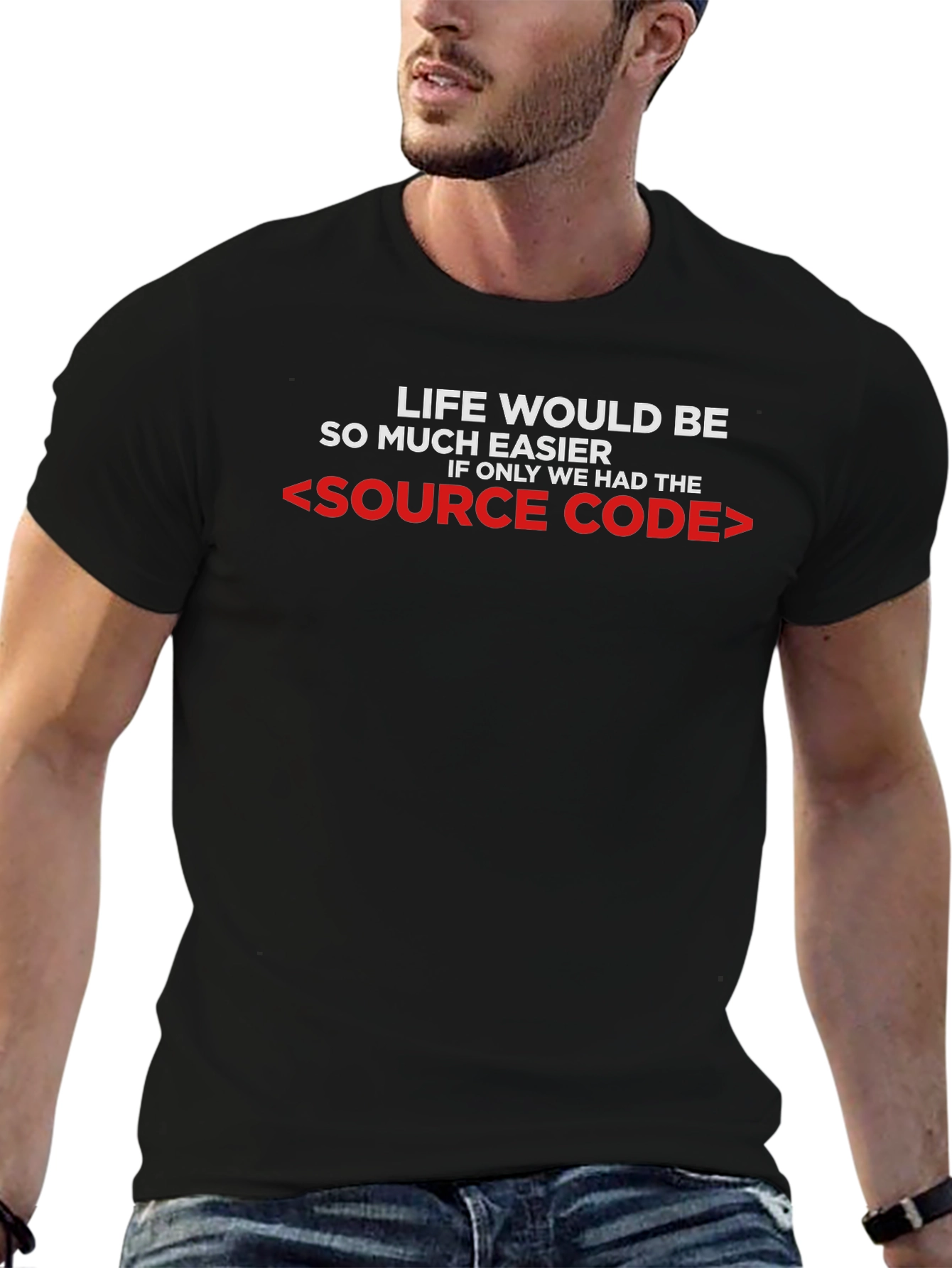 Source Code T-Shirt - Programmer Humor