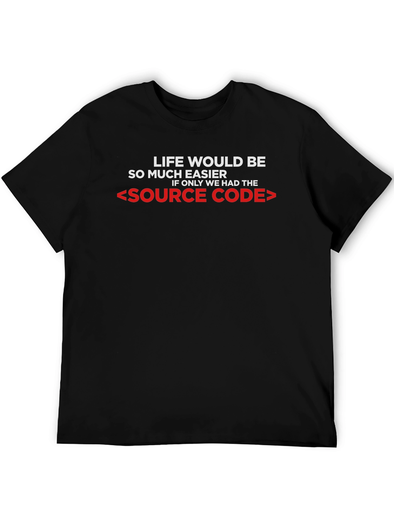 Source Code T-Shirt - Programmer Humor