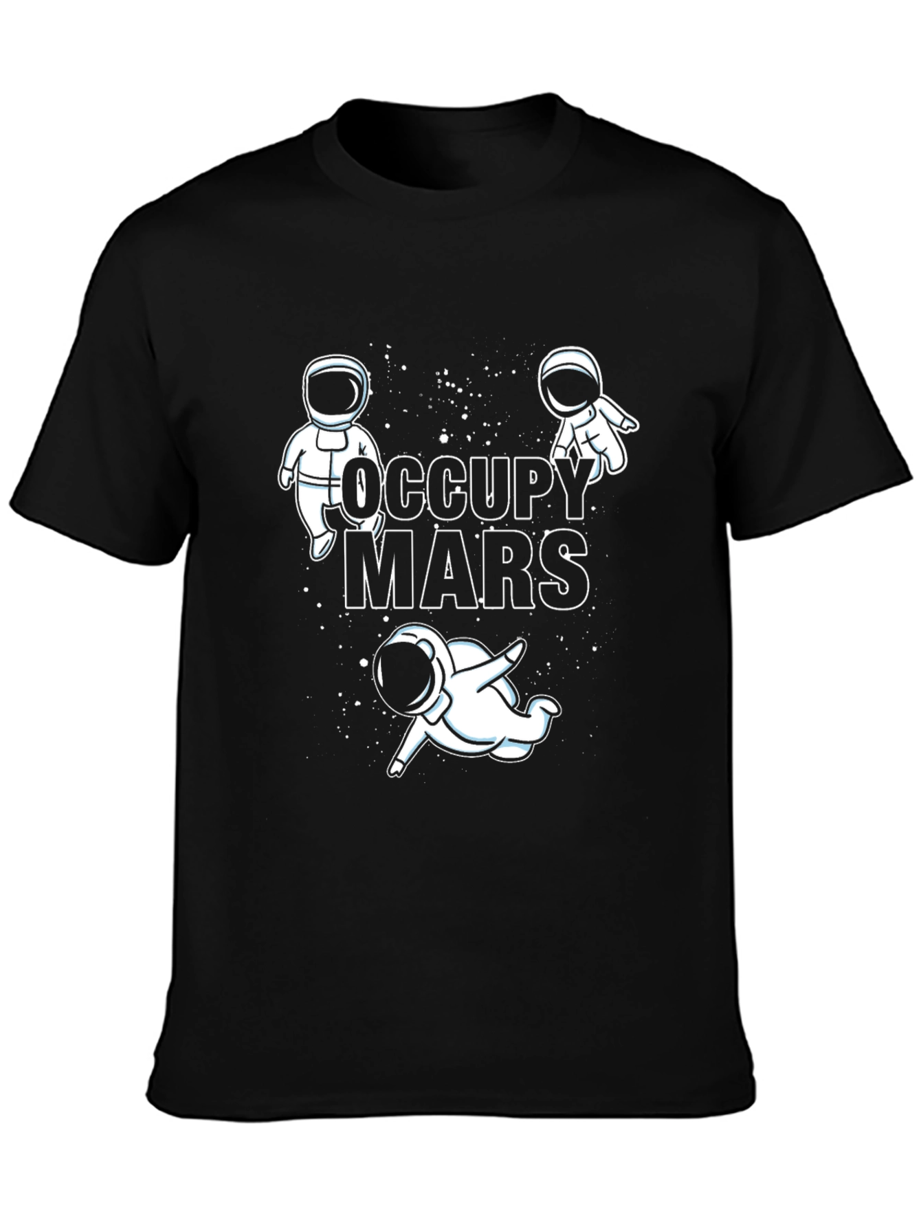 Occupy Mars Astronaut Graphic T-Shirt