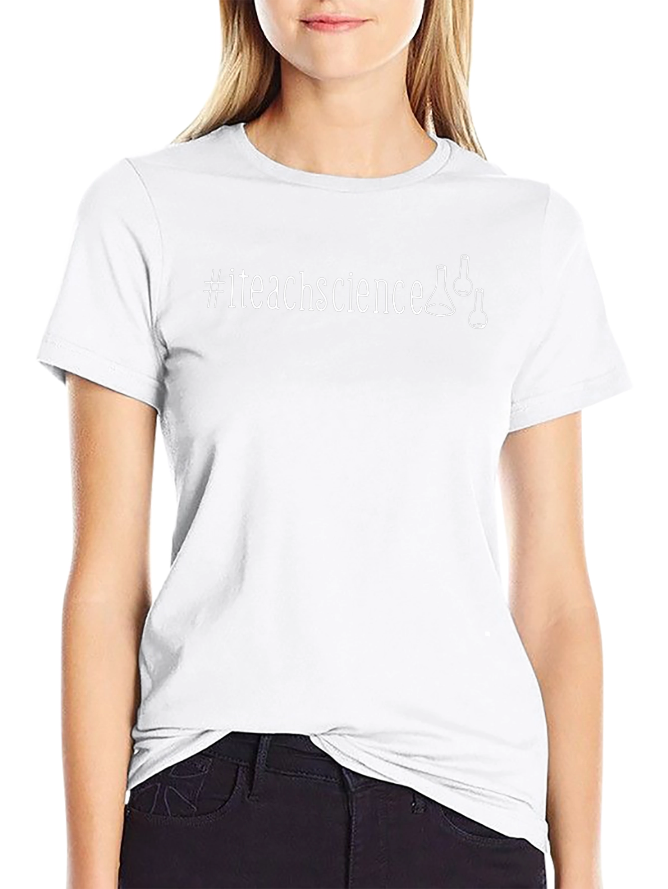 #iteachscience Graphic T-Shirt - Science Teacher Apparel