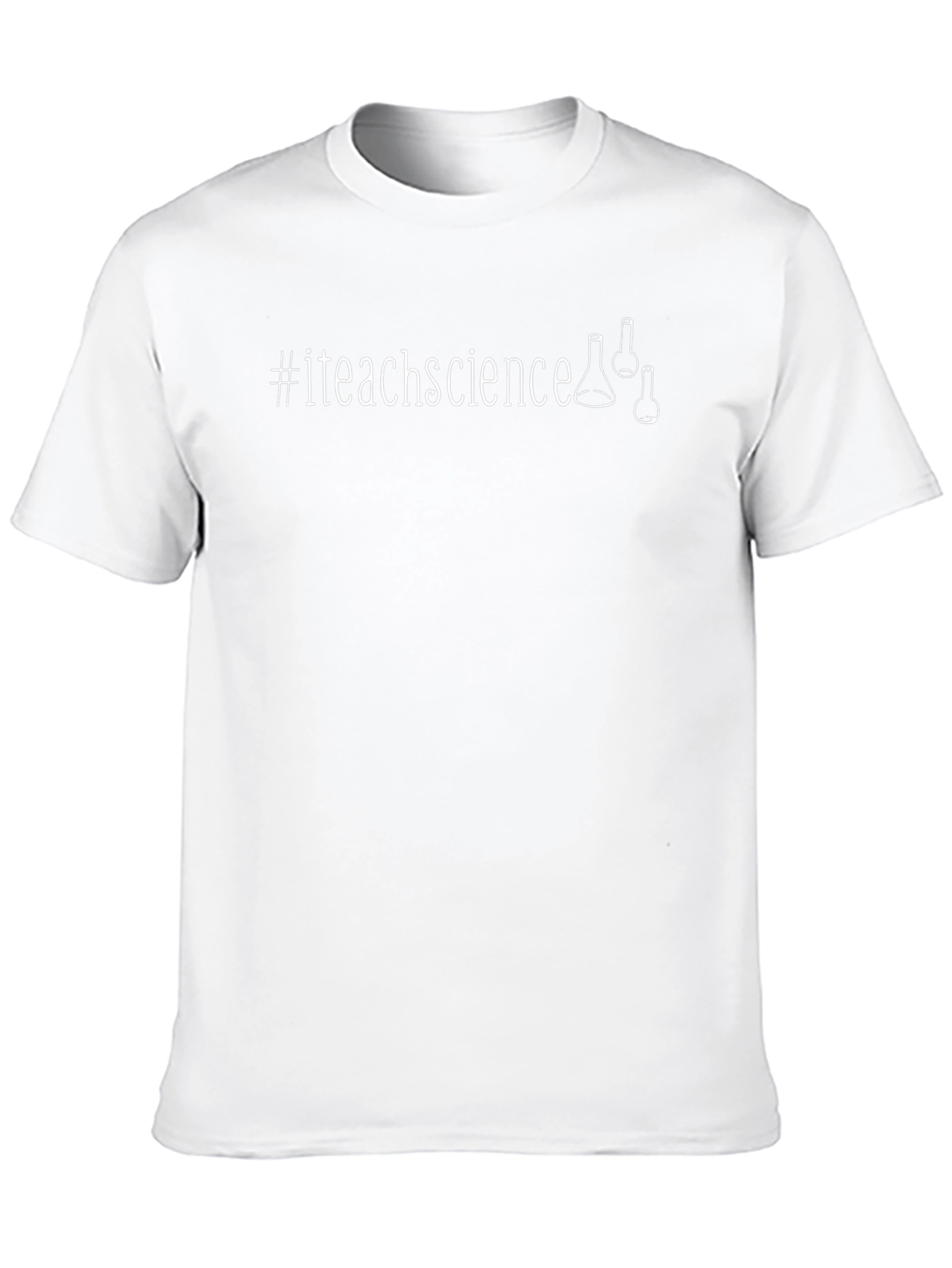 #iteachscience Graphic T-Shirt - Science Teacher Apparel