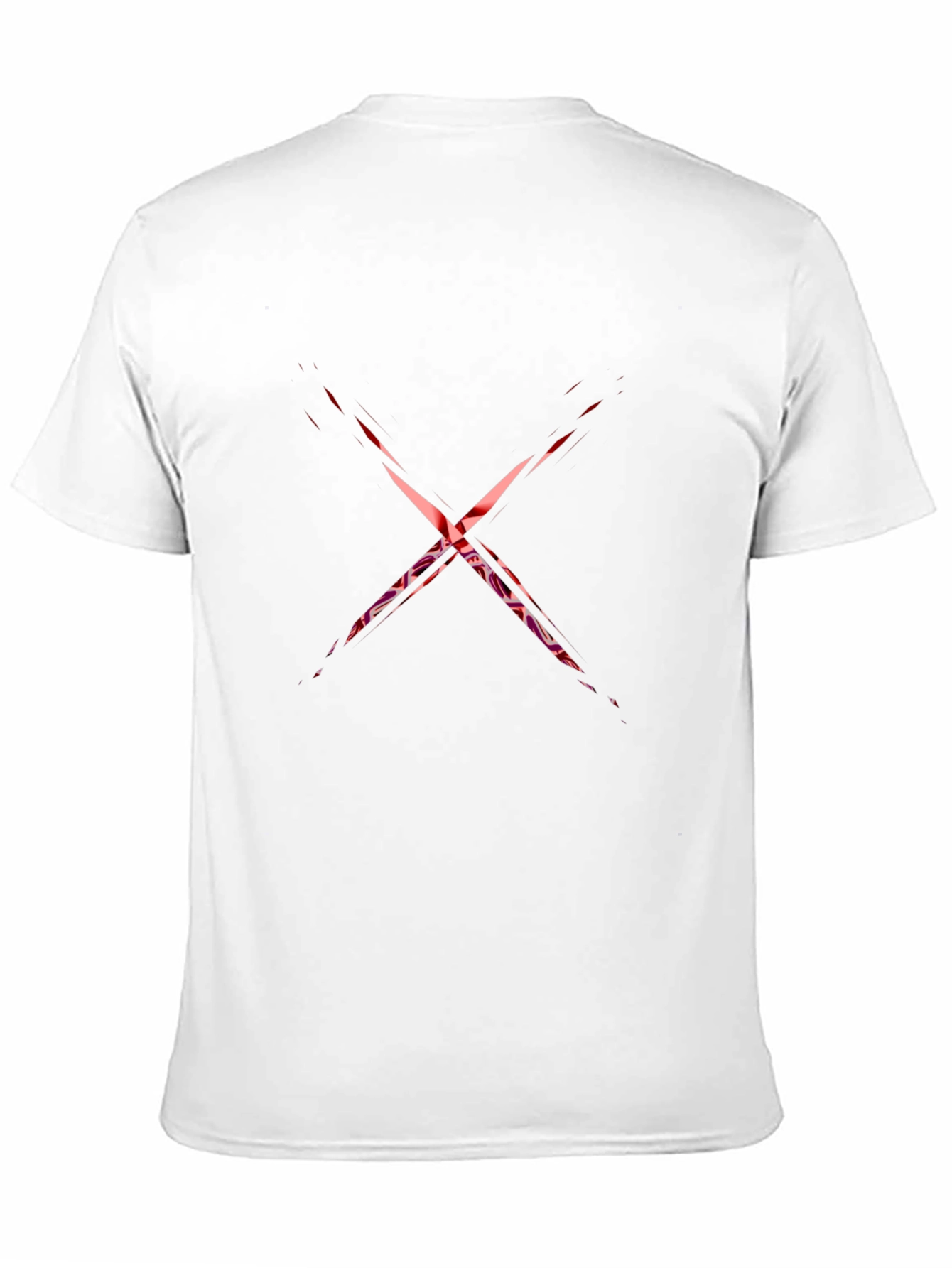 Edgy X Graphic Black T-Shirt