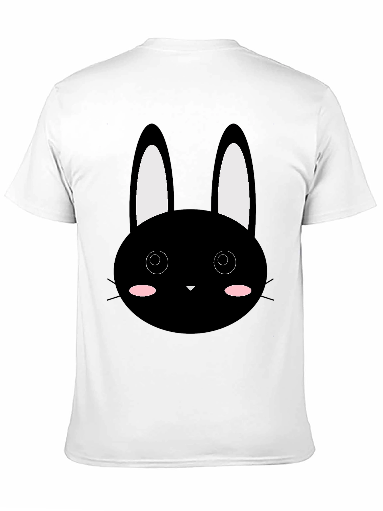 Black Bunny Graphic T-Shirt