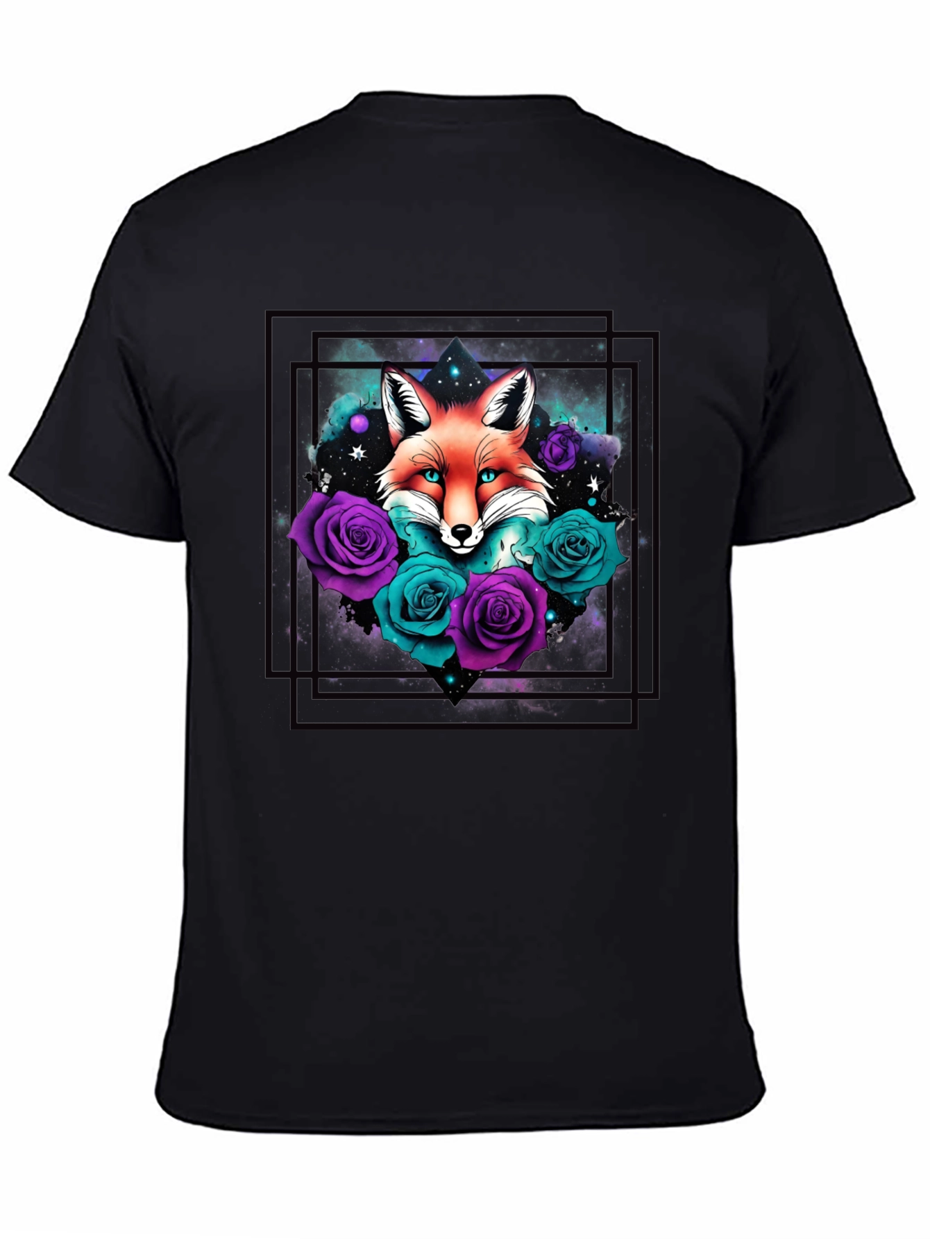 Mystic Fox & Roses Graphic Tee