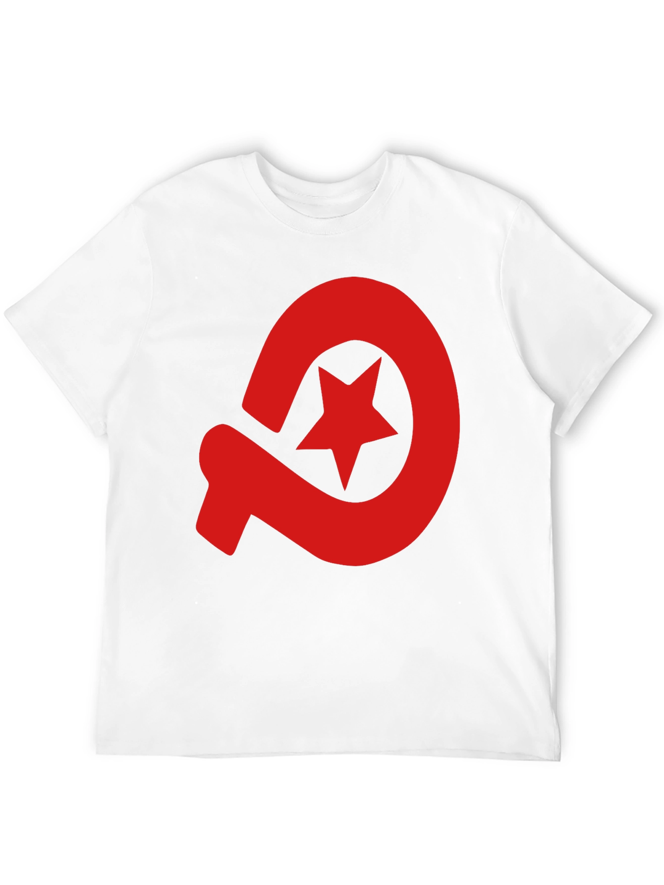 Red Star Hammer Sickle Graphic Tee