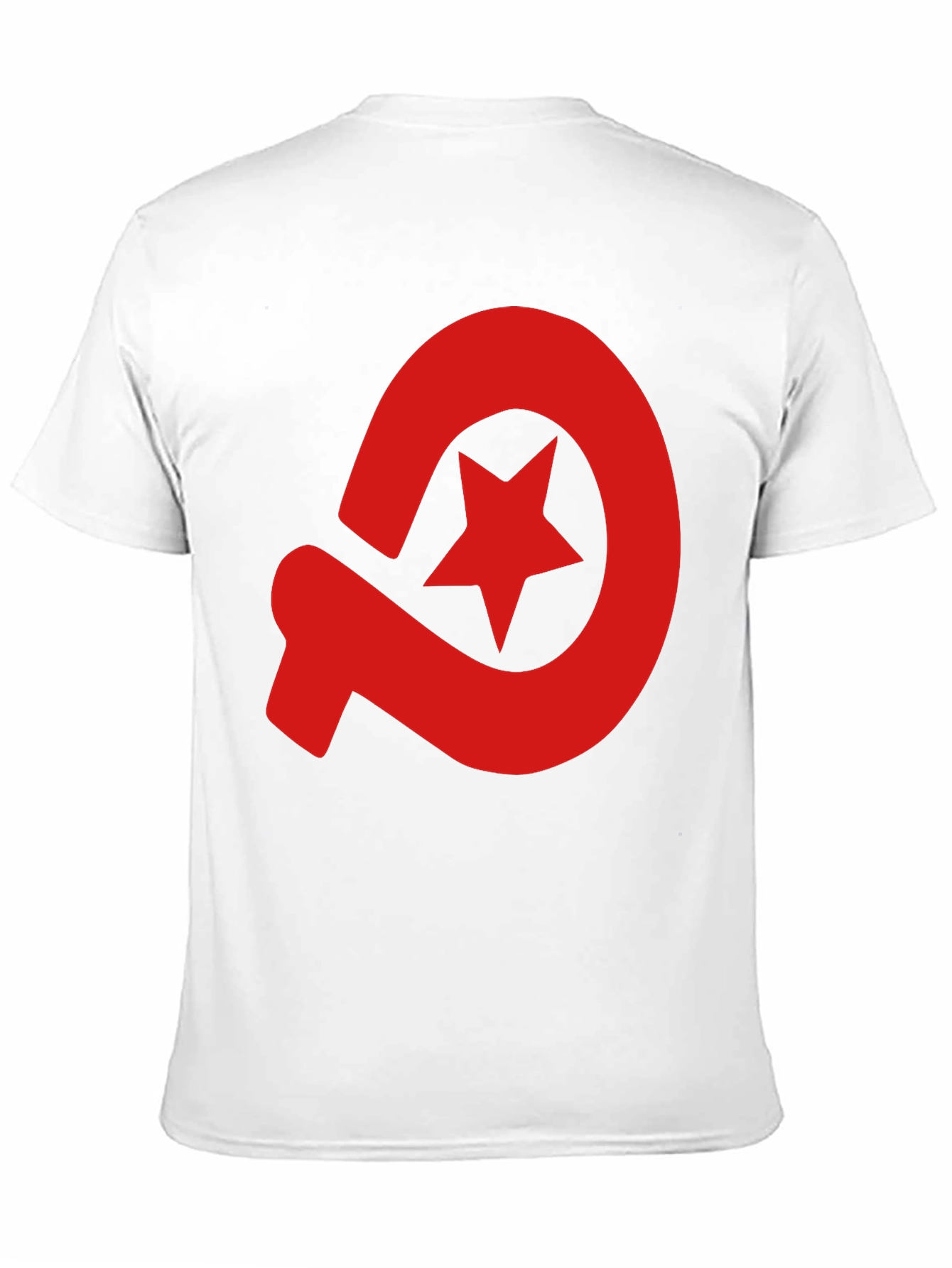 Red Star Hammer Sickle Graphic Tee