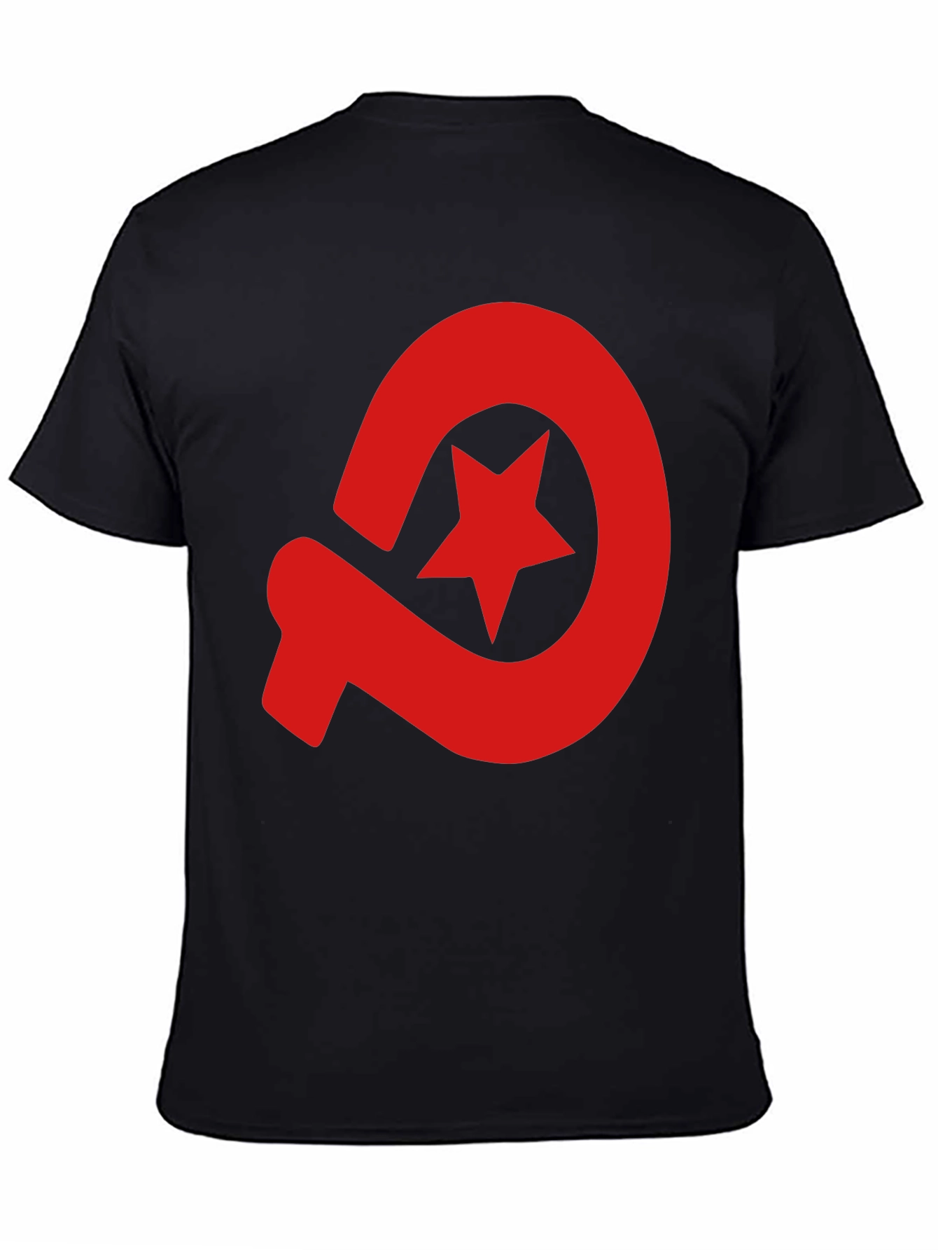 Red Star Hammer Sickle Graphic Tee