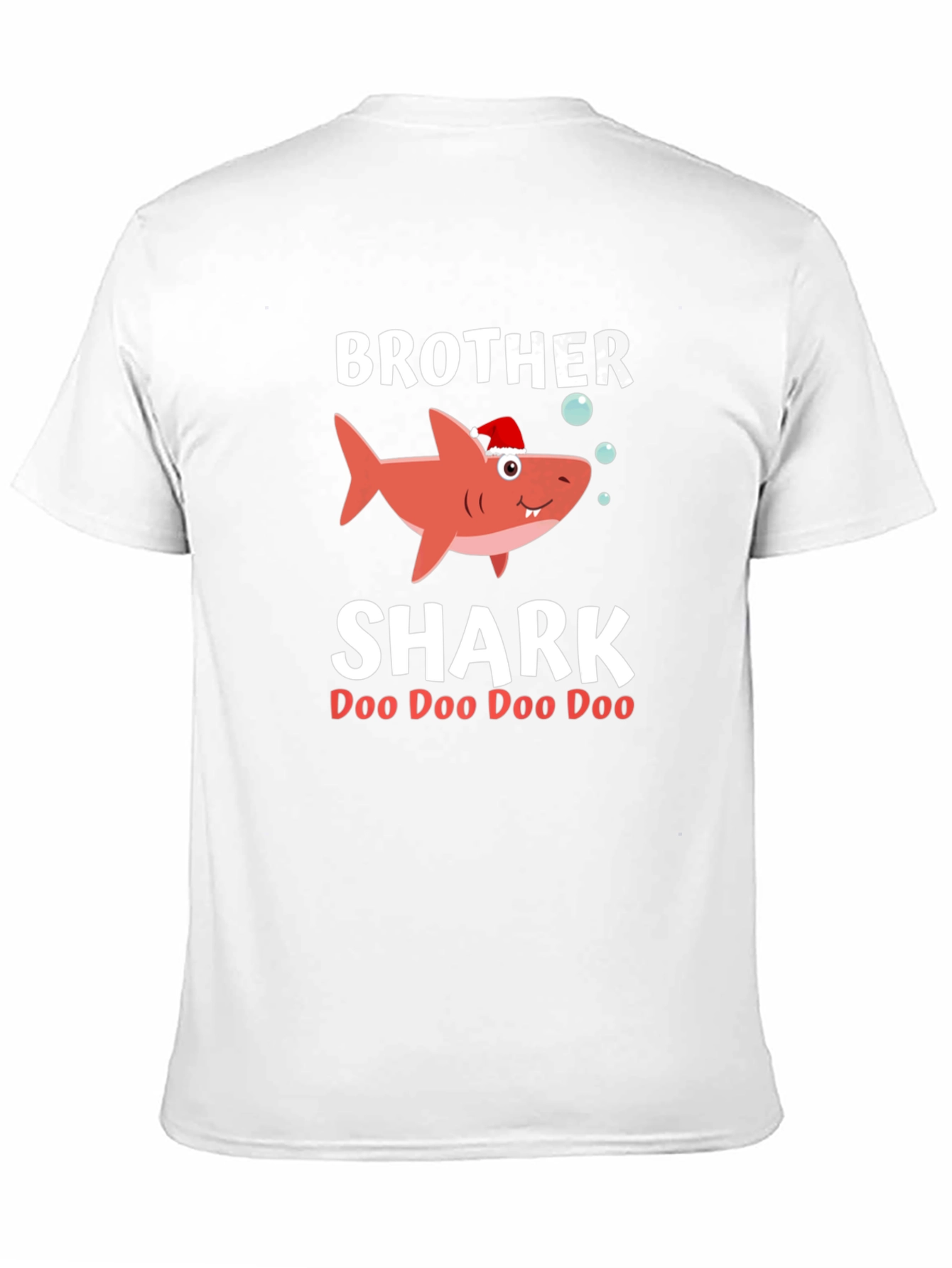 Brother Shark Doo Doo Funny Christmas T-Shirt