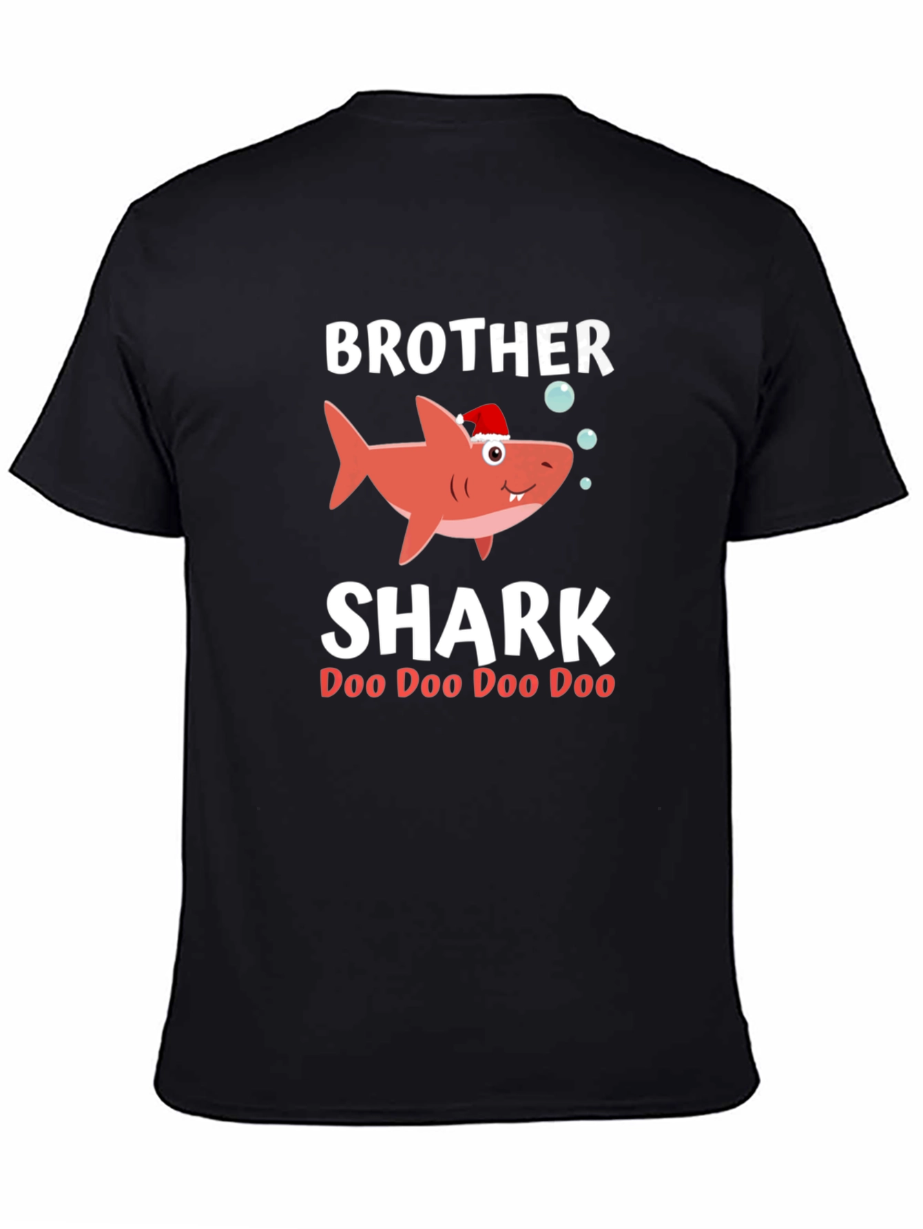 Brother Shark Doo Doo Funny Christmas T-Shirt