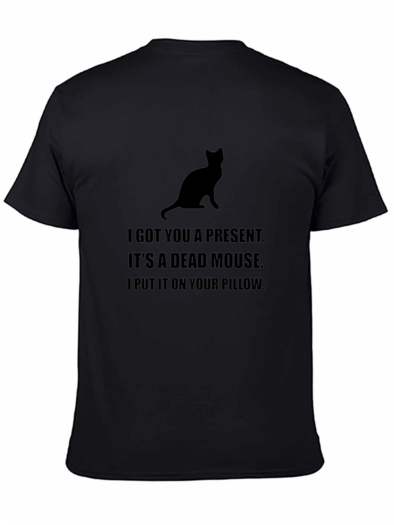 Funny Cat Lover T-Shirt - Dead Mouse Gift