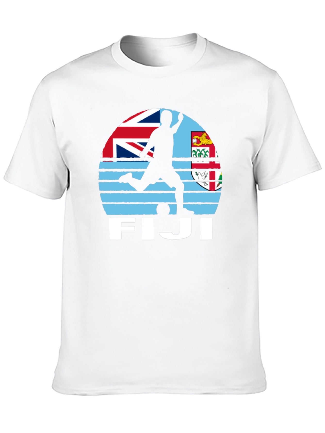 Fiji Soccer T-Shirt - Black