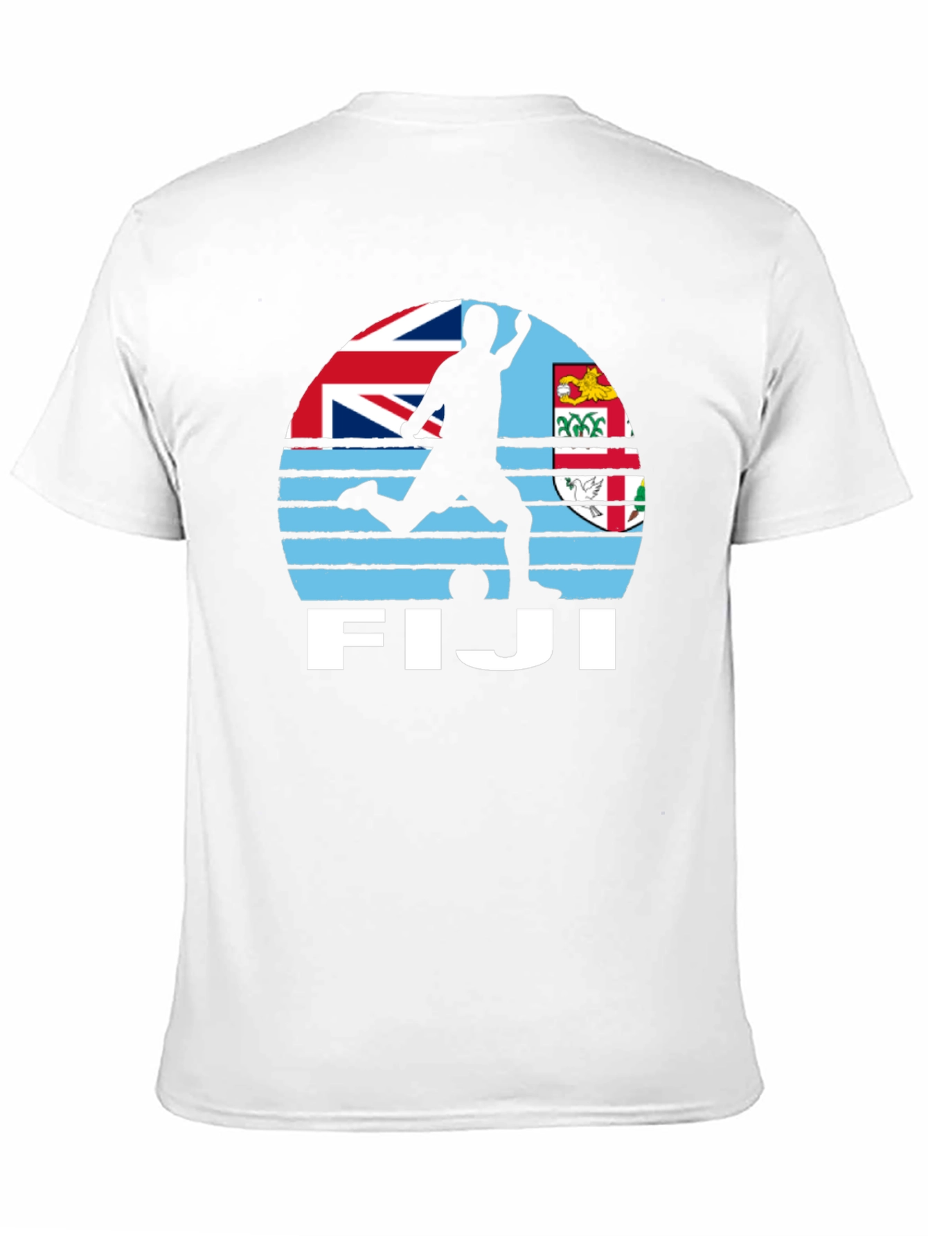 Fiji Soccer T-Shirt - Black