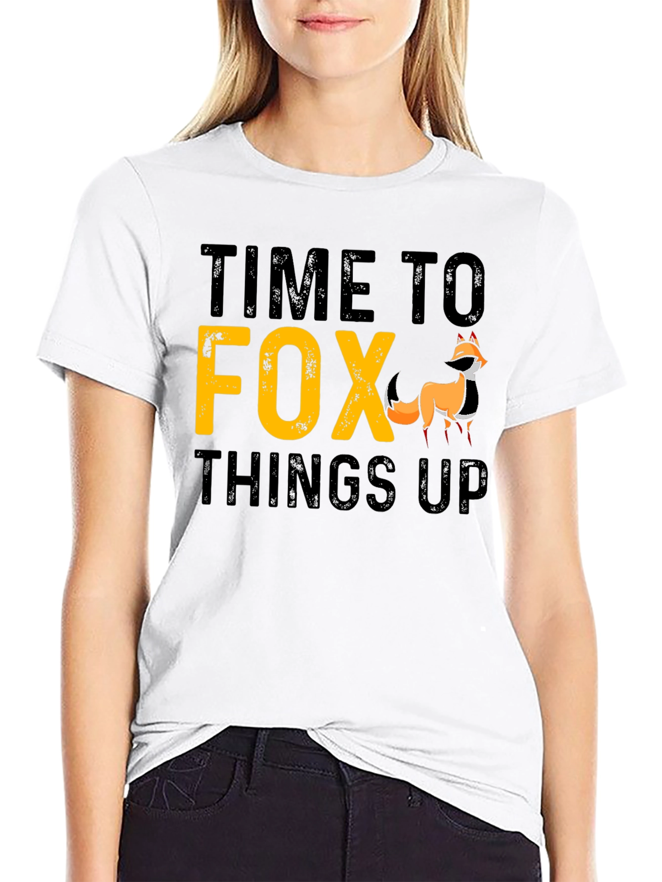 Time To Fox Things Up Graphic T-Shirt