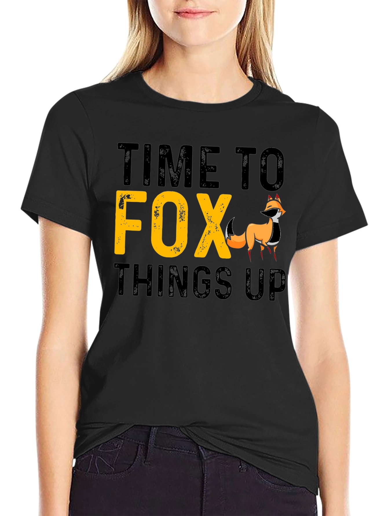 Time To Fox Things Up Graphic T-Shirt