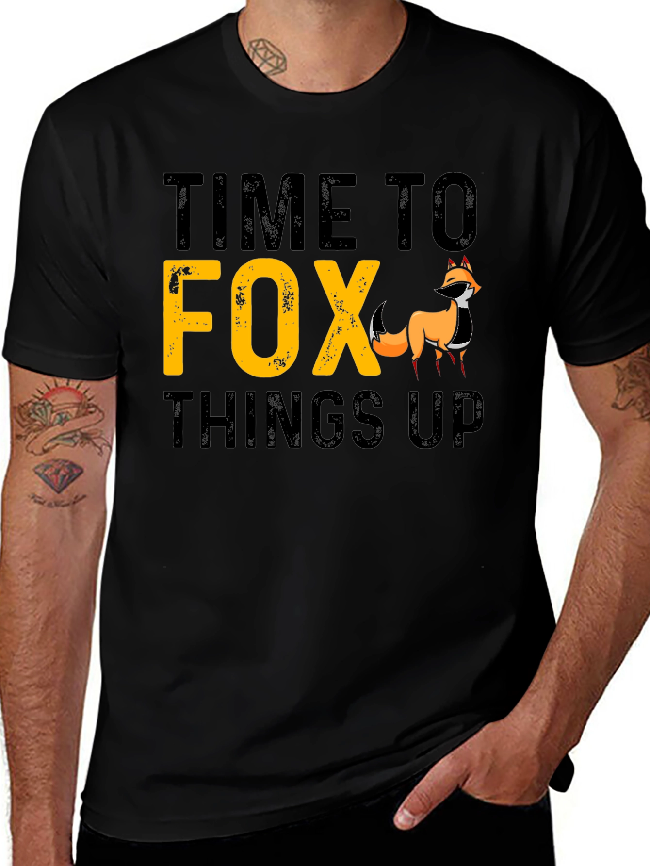 Time To Fox Things Up Graphic T-Shirt