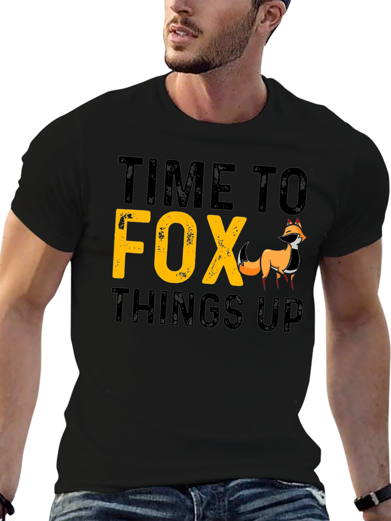 Time To Fox Things Up Graphic T-Shirt