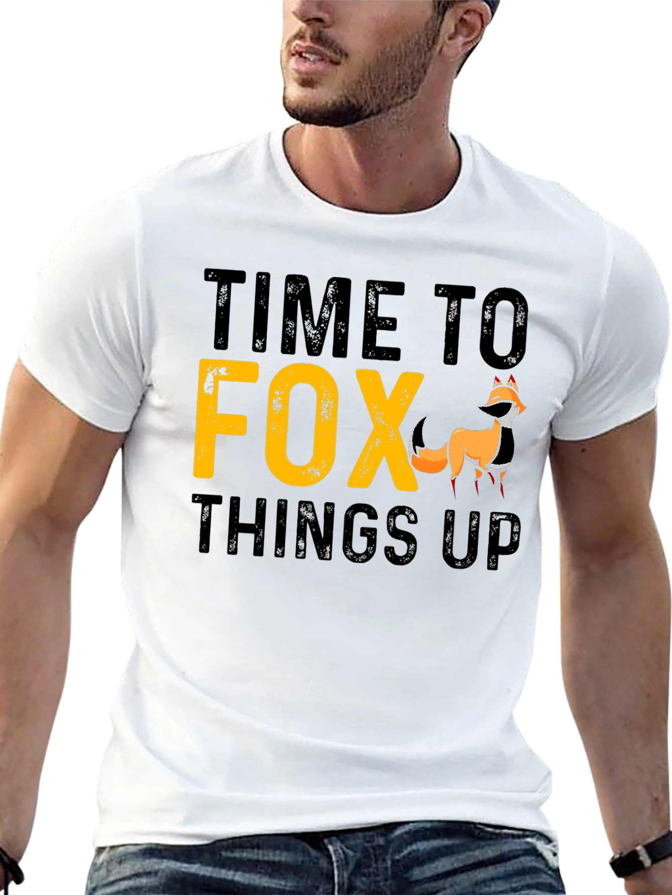Time To Fox Things Up Graphic T-Shirt