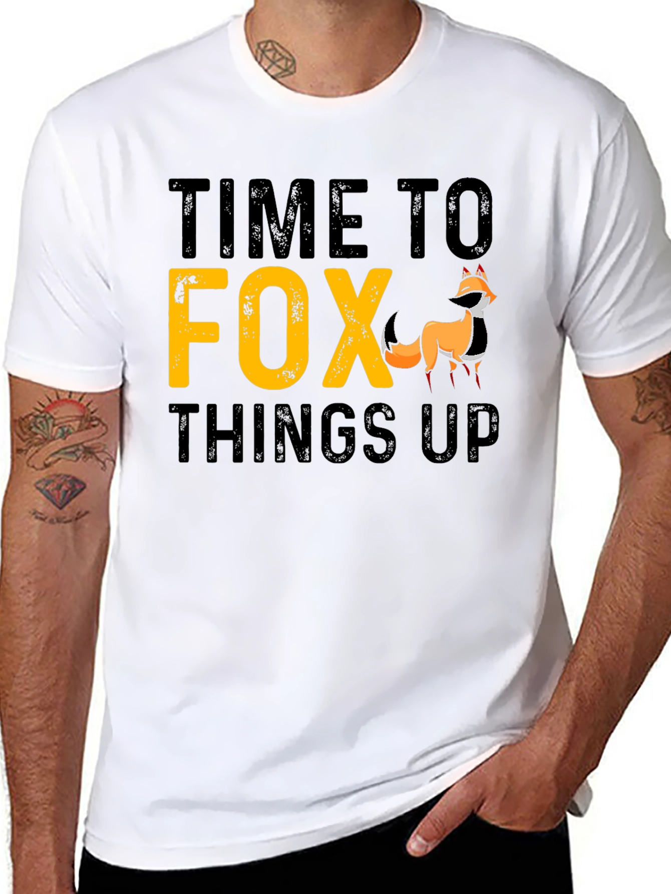 Time To Fox Things Up Graphic T-Shirt