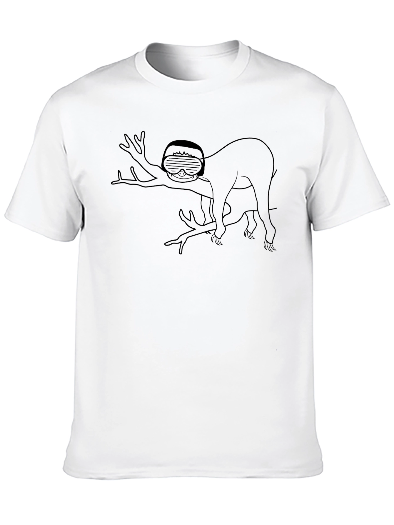 Sloth with Sunglasses Graphic Tee - Unisex
