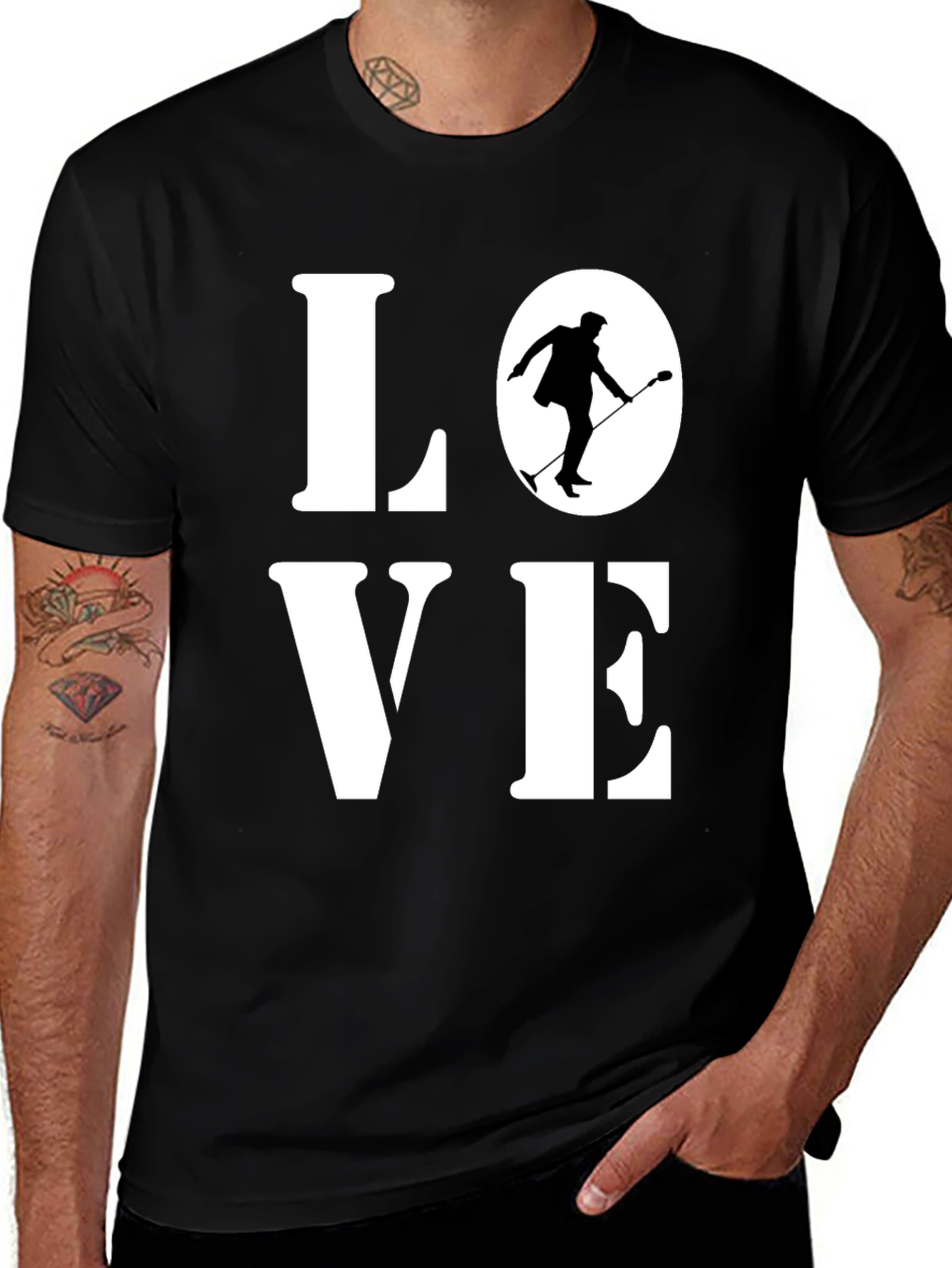Love Dancing Black T-Shirt