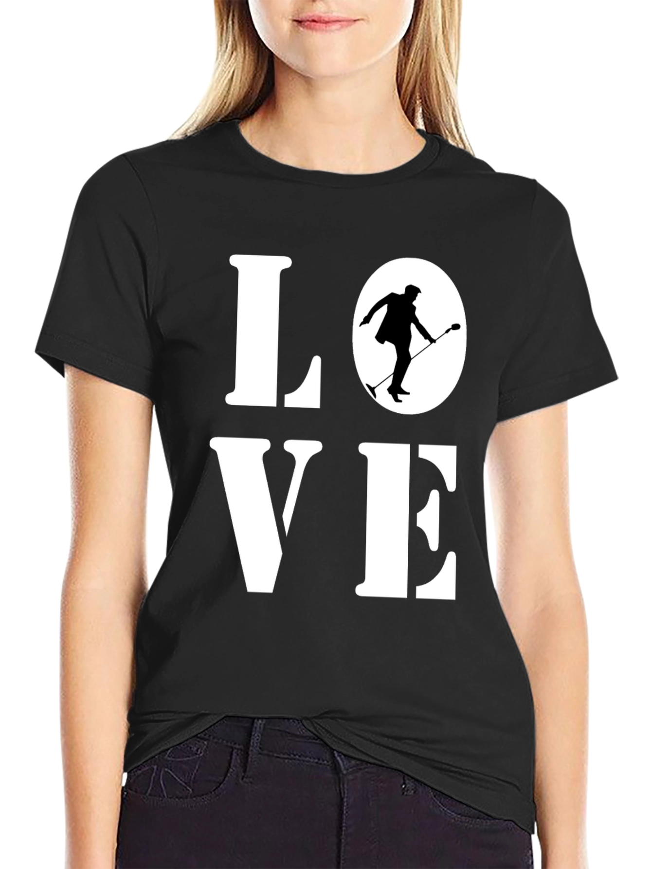 Love Dancing Black T-Shirt