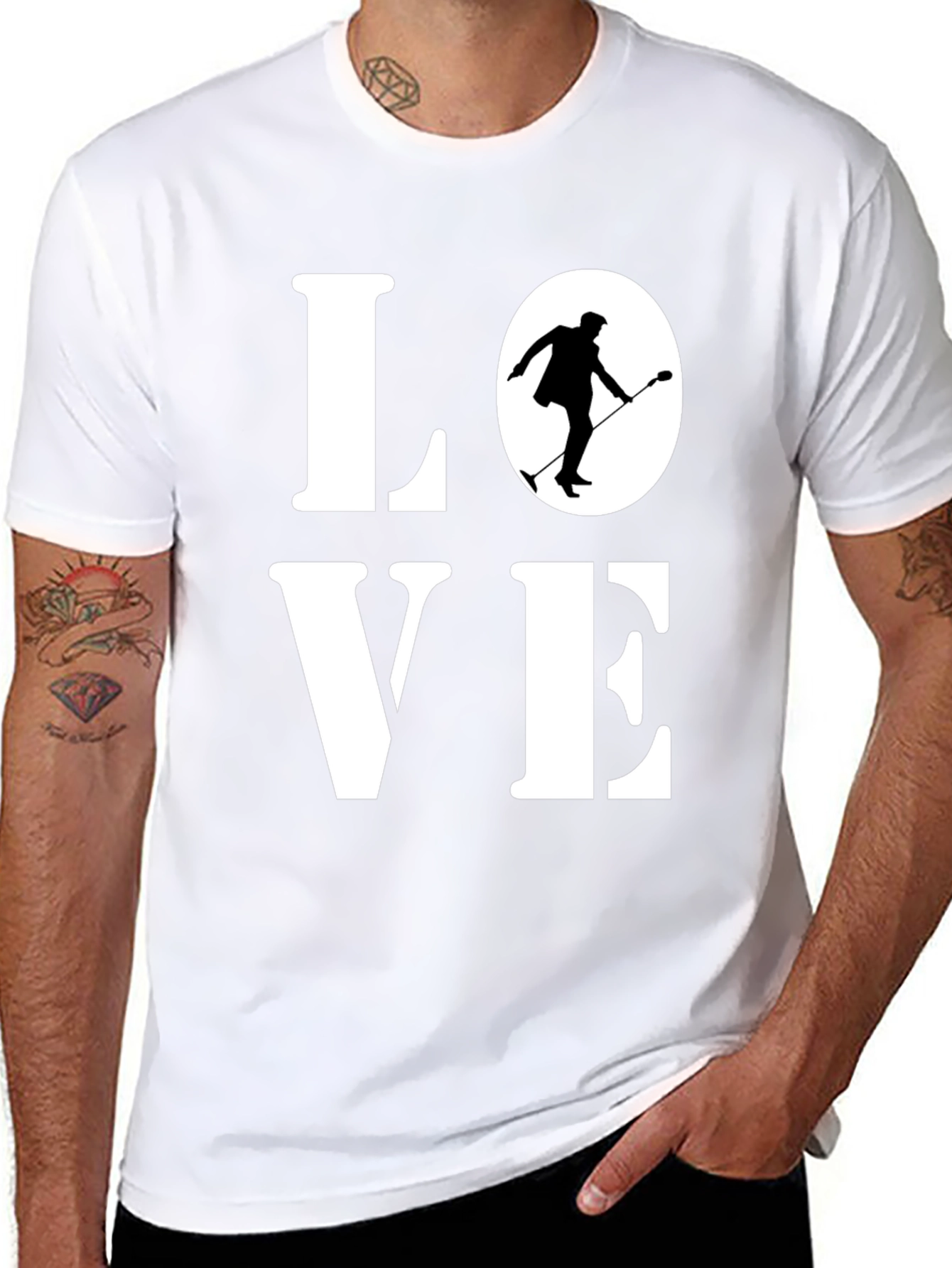 Love Dancing Black T-Shirt