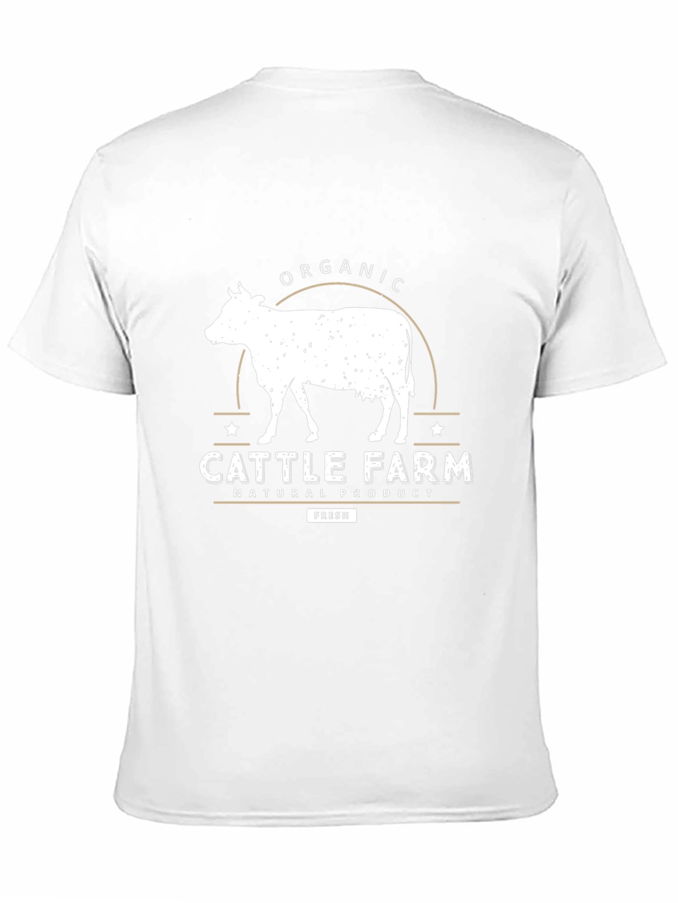 Organic Cattle Farm Graphic Tee