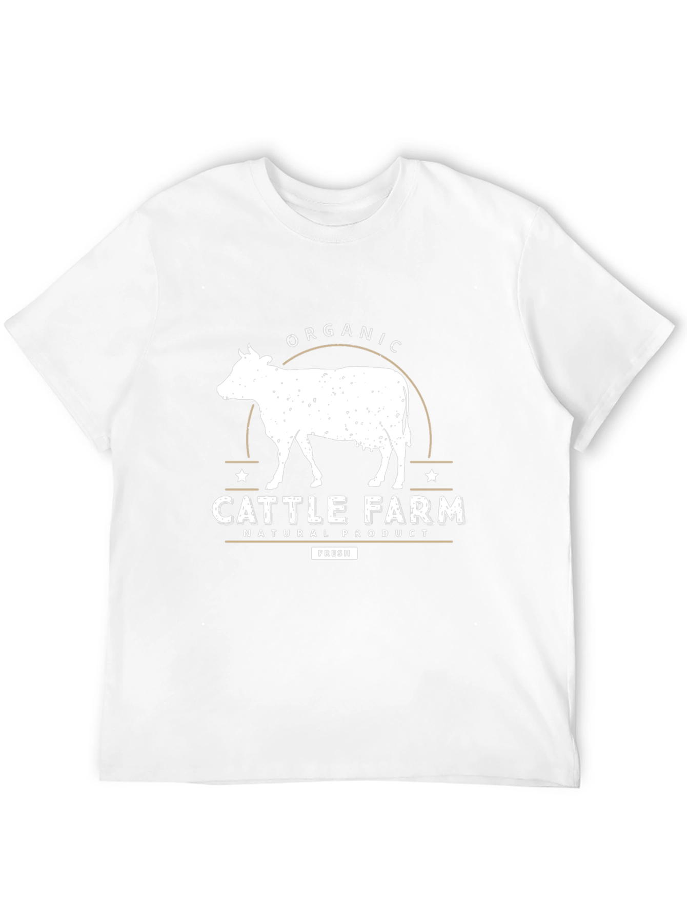 Organic Cattle Farm Graphic Tee