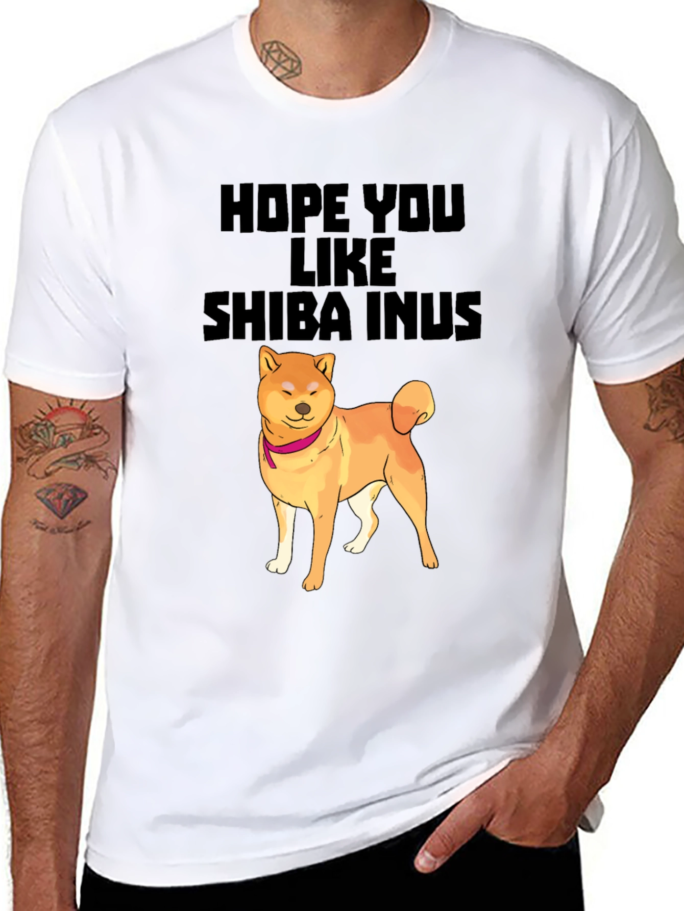 Hope You Like Shiba Inus T-Shirt Dog Lover Tee